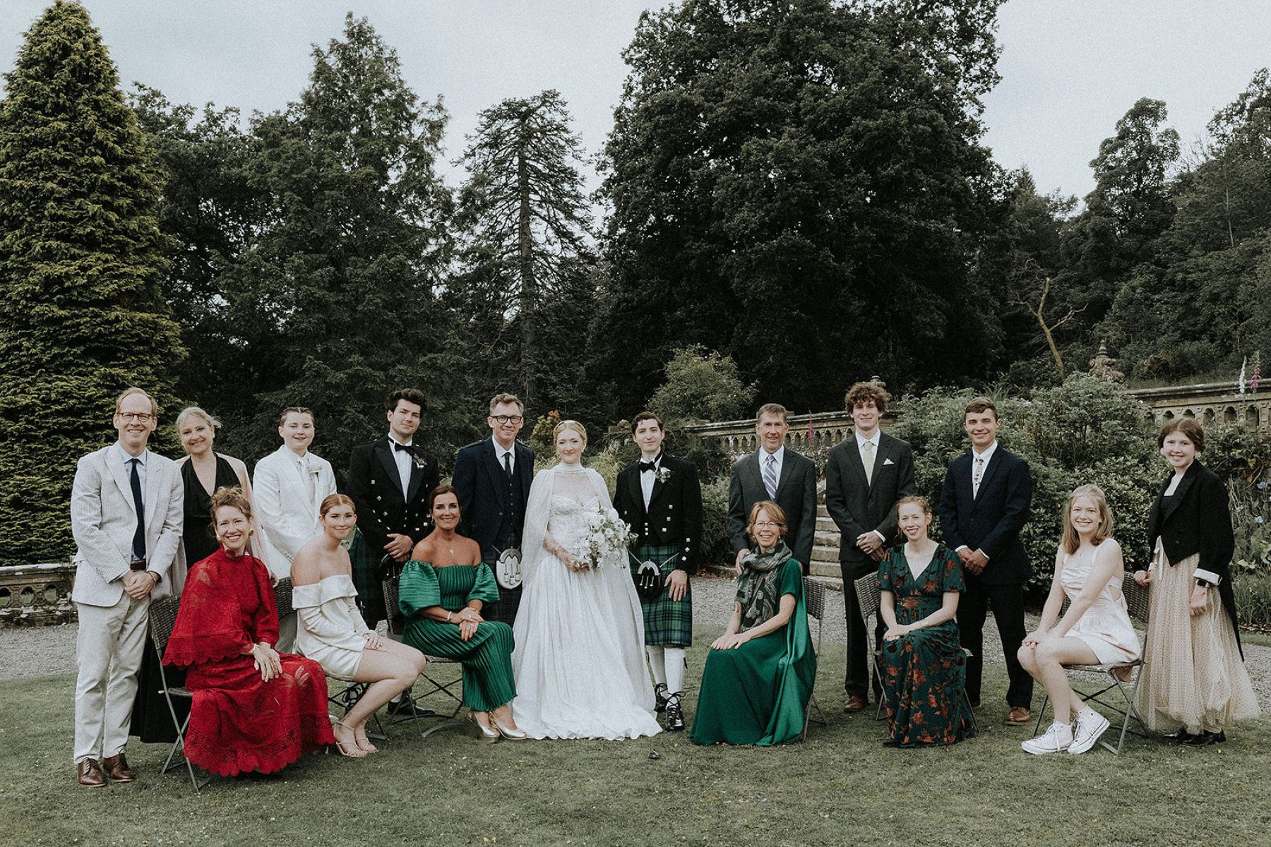 A Castle's Love Song: Thea and Cameron's Storybook Wedding at Auchen Castle photo