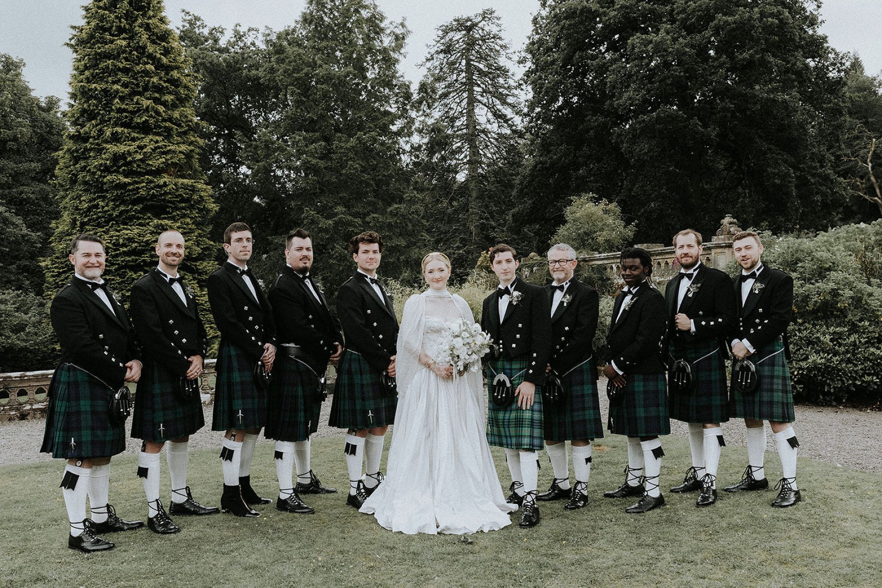 A Castle's Love Song: Thea and Cameron's Storybook Wedding at Auchen Castle photo