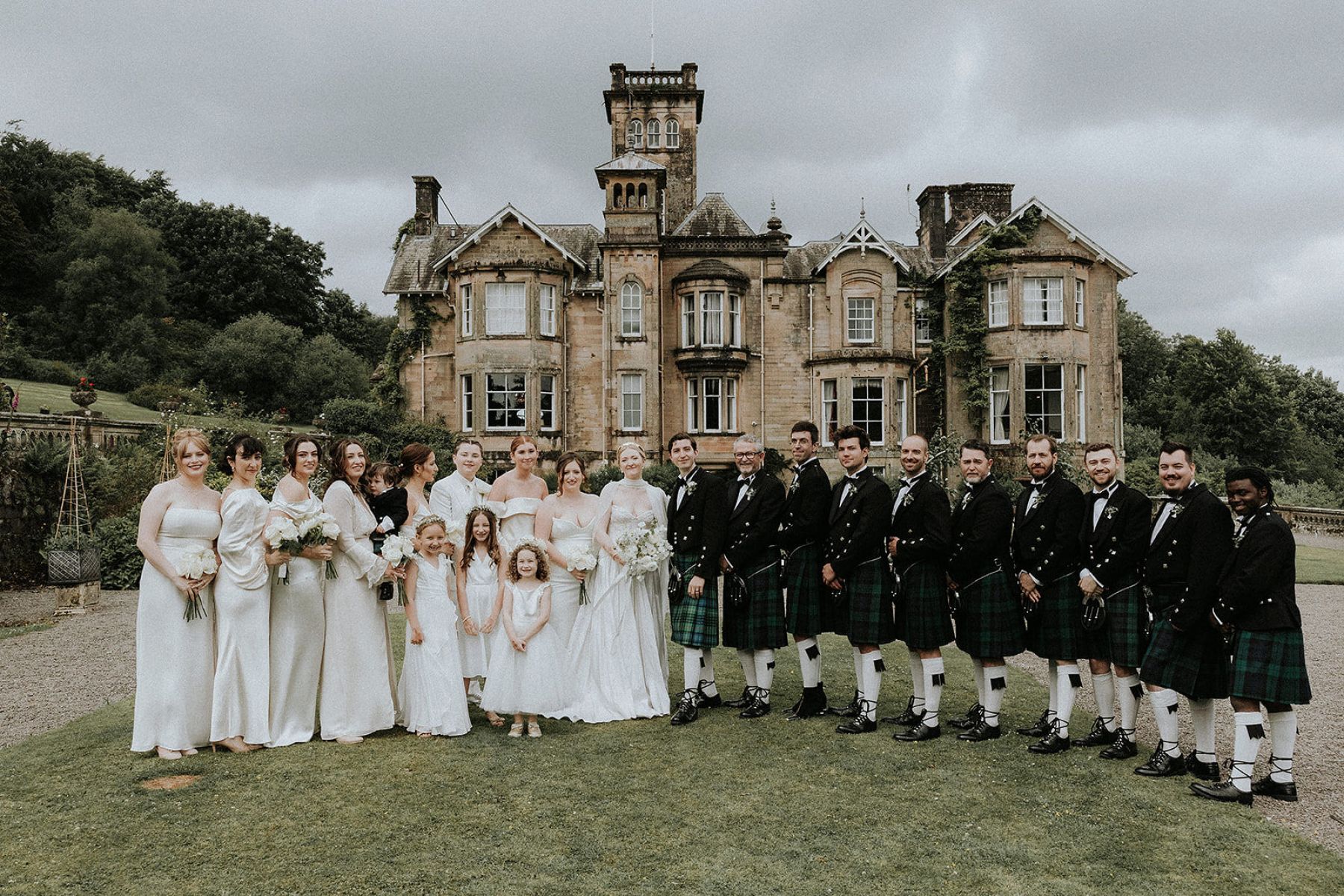 A Castle's Love Song: Thea and Cameron's Storybook Wedding at Auchen Castle photo