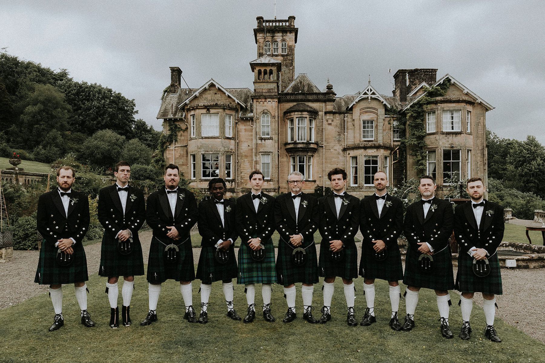 A Castle's Love Song: Thea and Cameron's Storybook Wedding at Auchen Castle photo