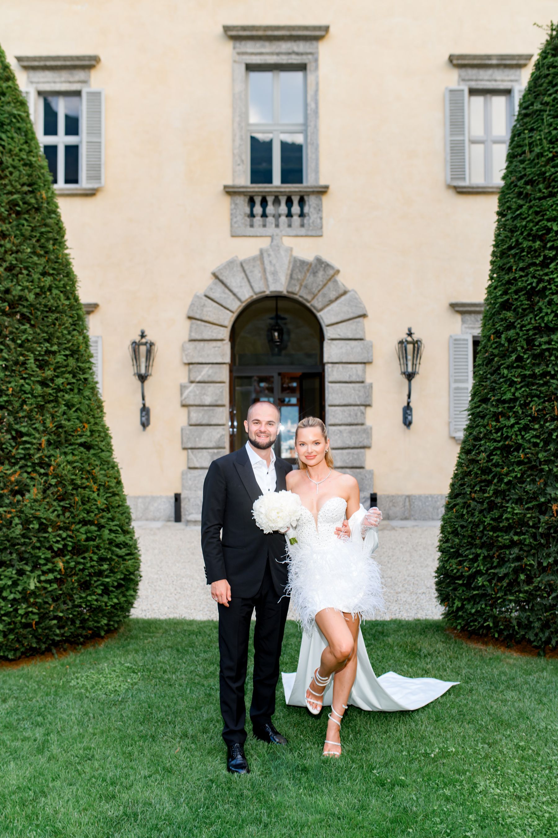 Vladyslav and Angelina's Lake Como Love Story: A Fairytale Wedding at Villa Balbiano photo