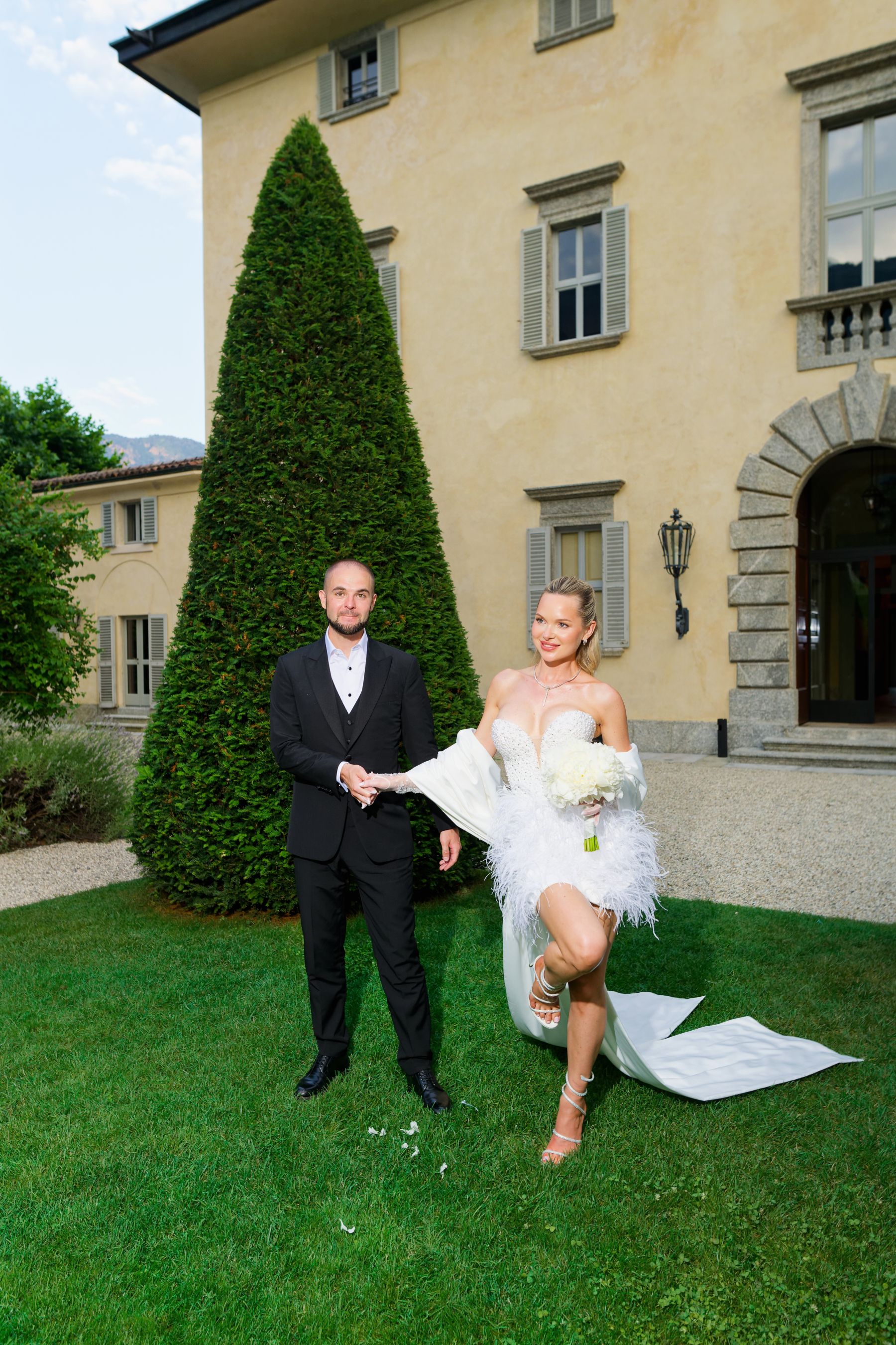 Vladyslav and Angelina's Lake Como Love Story: A Fairytale Wedding at Villa Balbiano photo