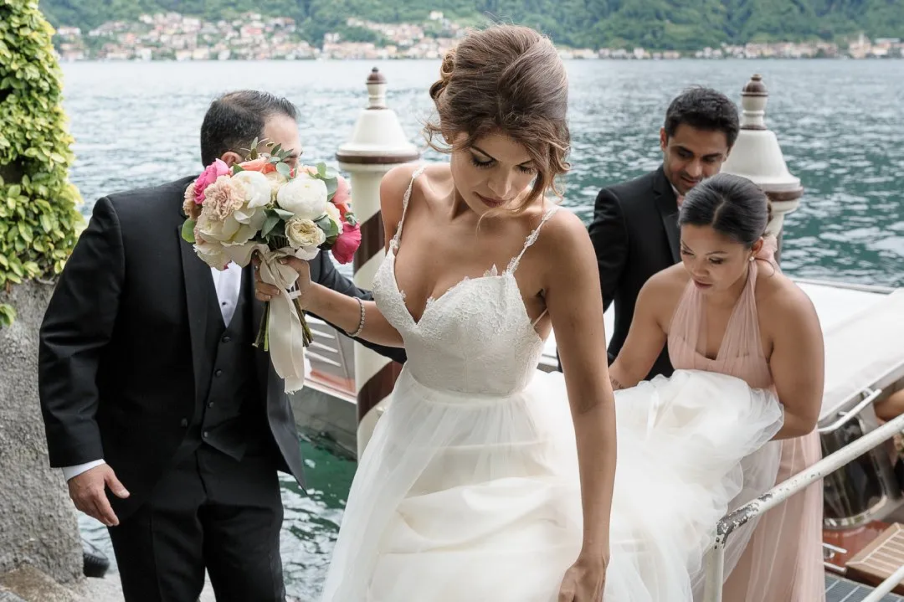Eternal Love, Italian Style: Shideh and Payam's Charming Wedding at Villa Balbianello photo