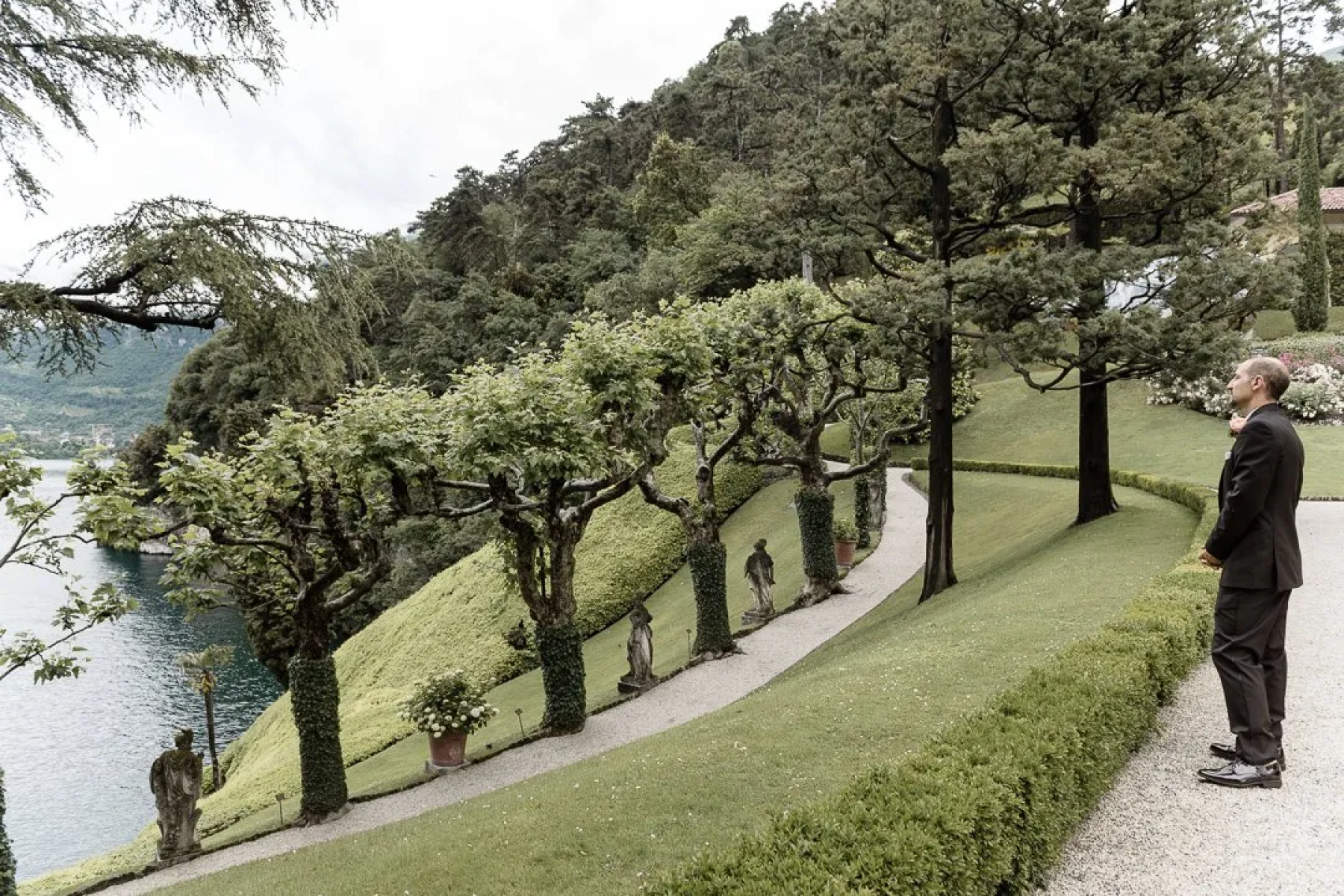 Eternal Love, Italian Style: Shideh and Payam's Charming Wedding at Villa Balbianello photo