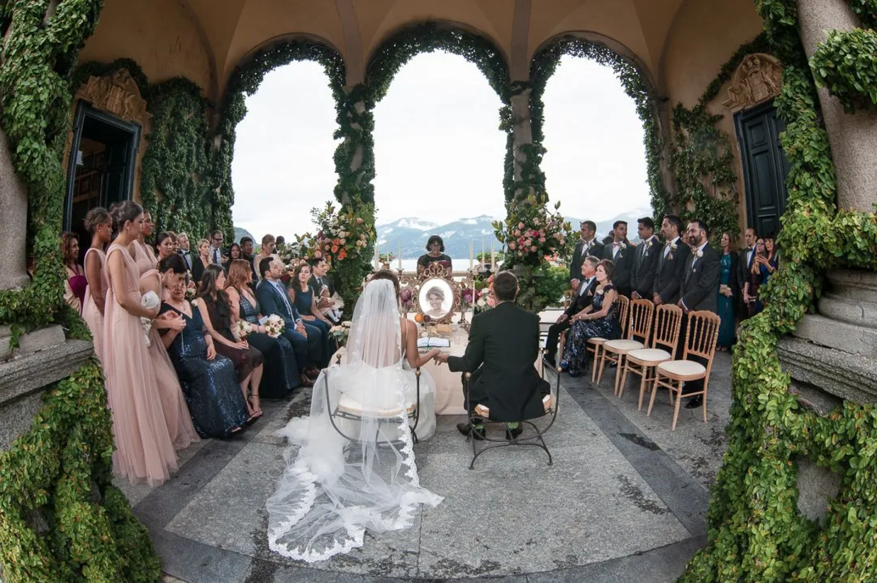Eternal Love, Italian Style: Shideh and Payam's Charming Wedding at Villa Balbianello photo