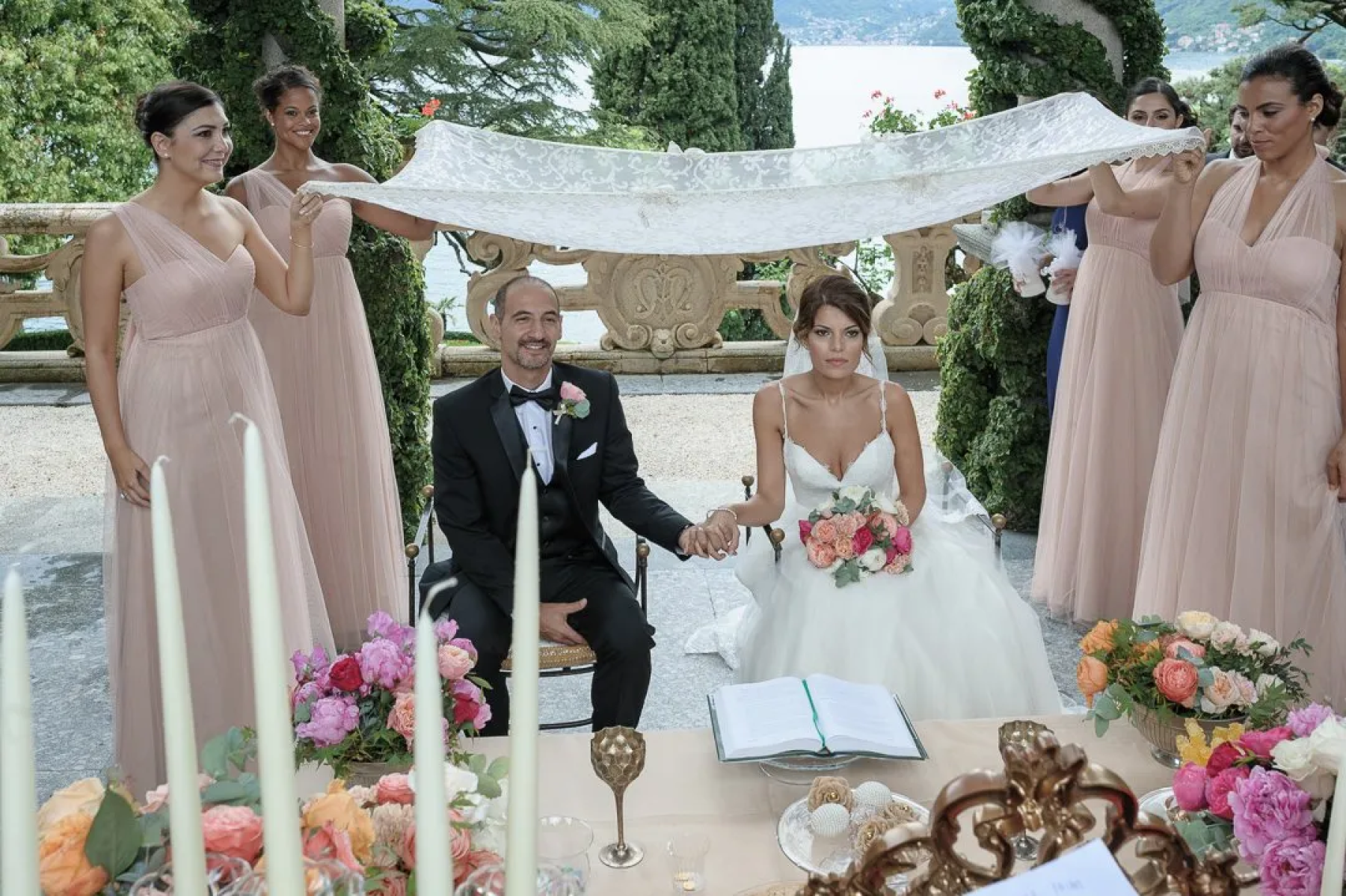 Eternal Love, Italian Style: Shideh and Payam's Charming Wedding at Villa Balbianello photo