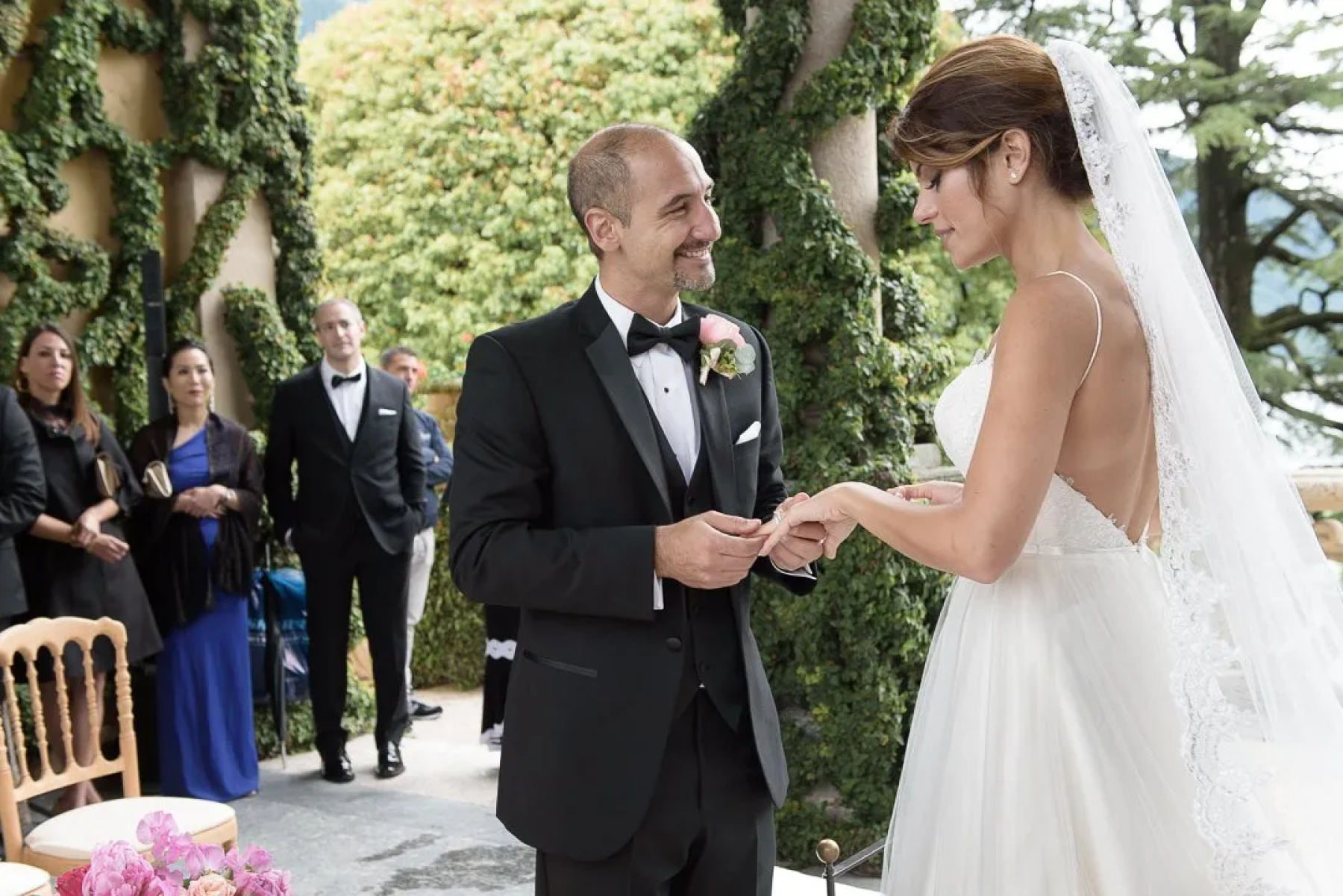 Eternal Love, Italian Style: Shideh and Payam's Charming Wedding at Villa Balbianello photo
