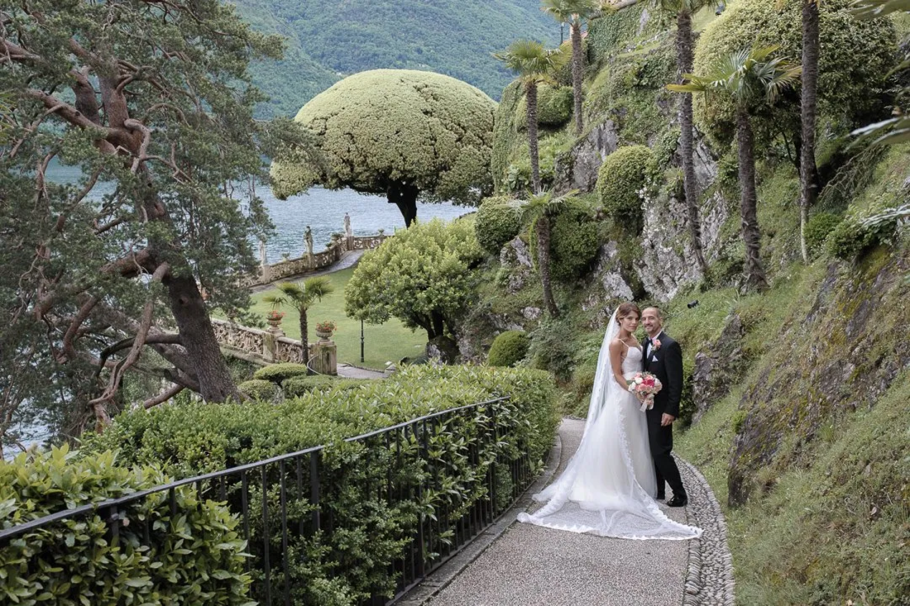 Eternal Love, Italian Style: Shideh and Payam's Charming Wedding at Villa Balbianello photo