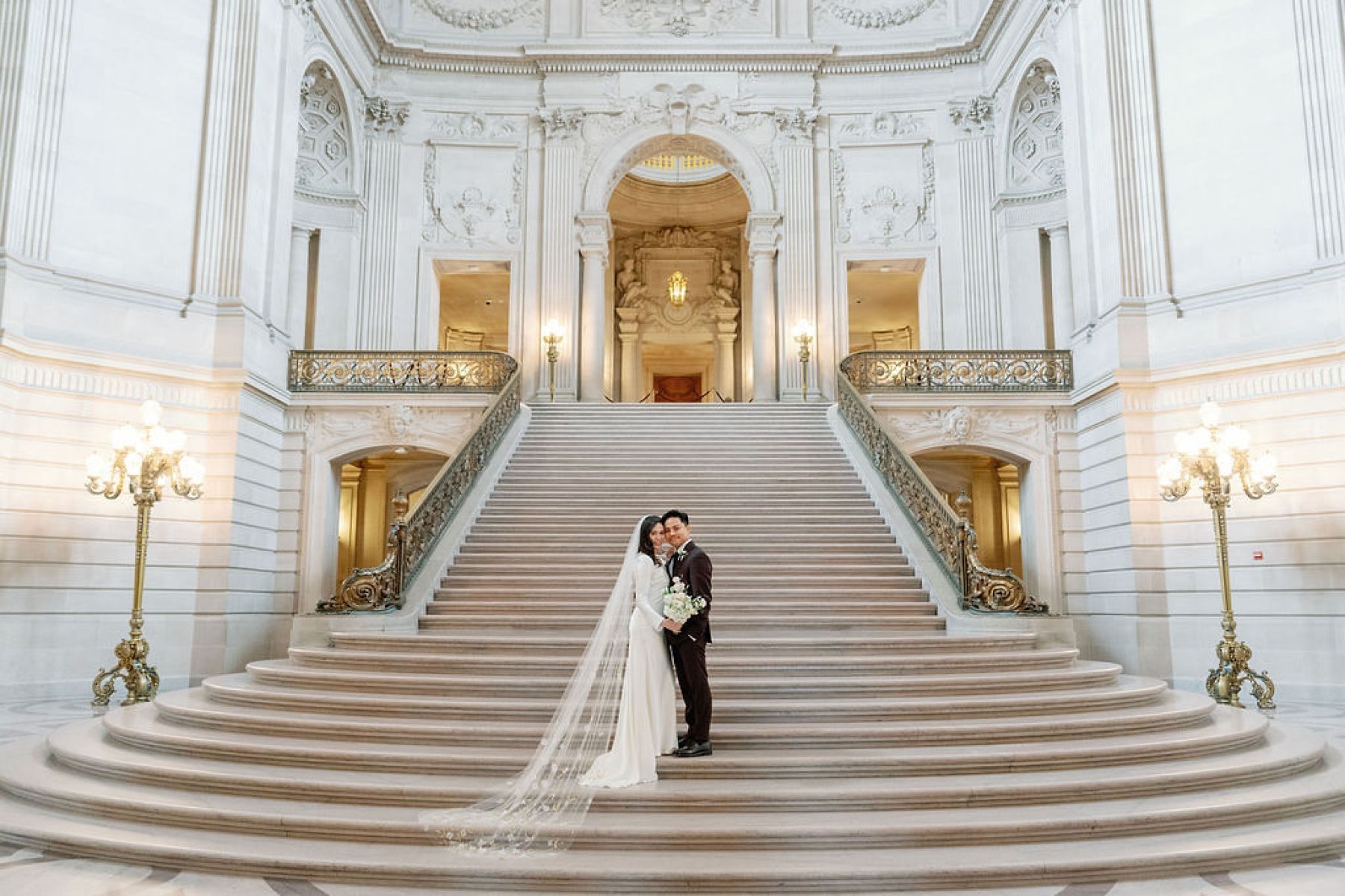 Heart in the City: Kerrie &amp; Daniel’s Elegant Wedding at San Francisco City Hall photo