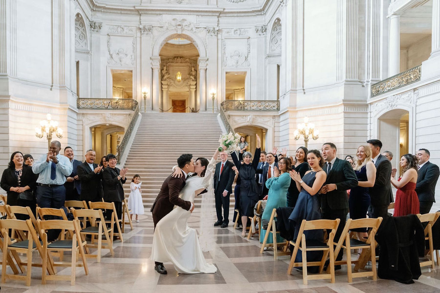Heart in the City: Kerrie &amp; Daniel’s Elegant Wedding at San Francisco City Hall photo