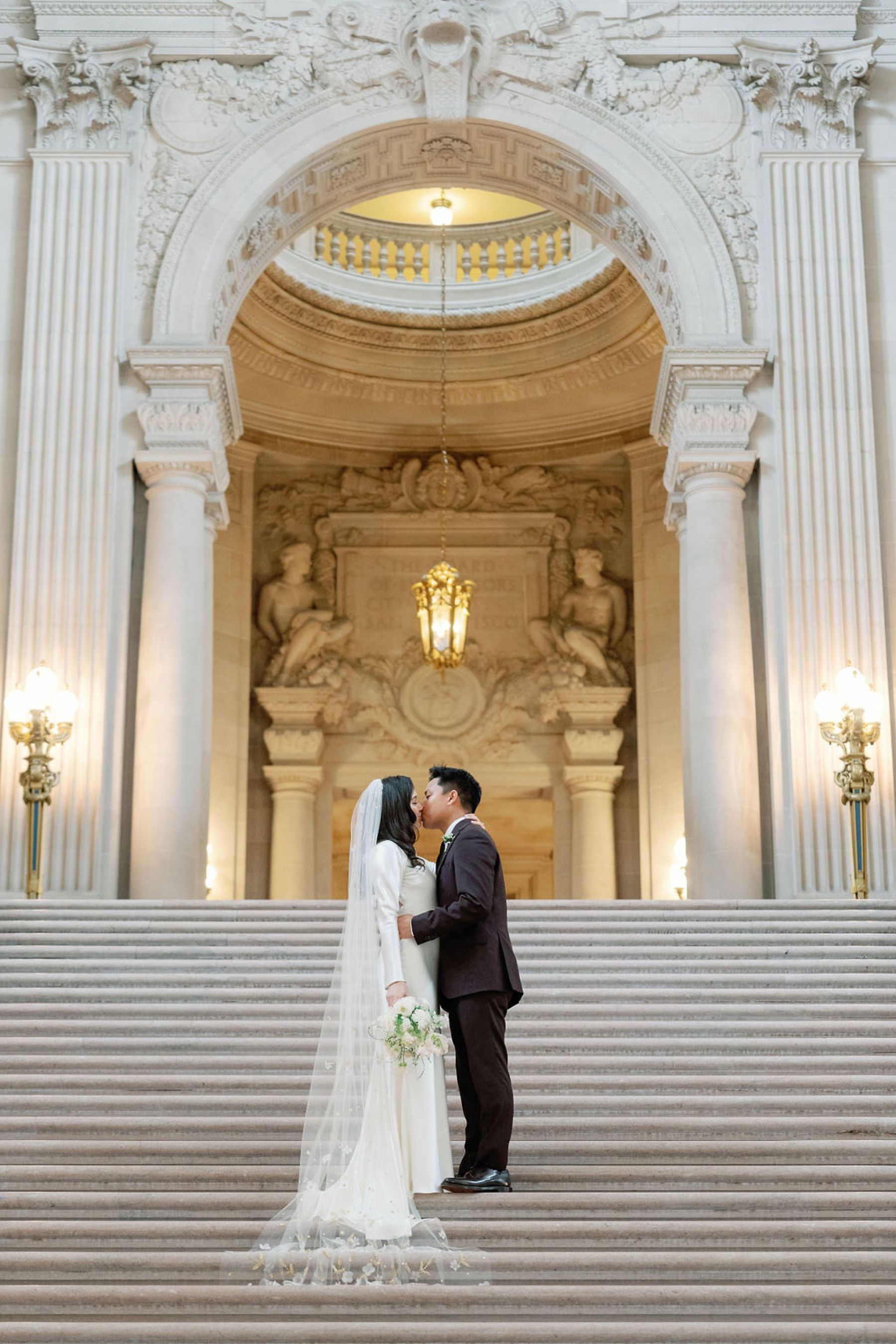 Heart in the City: Kerrie &amp; Daniel’s Elegant Wedding at San Francisco City Hall photo