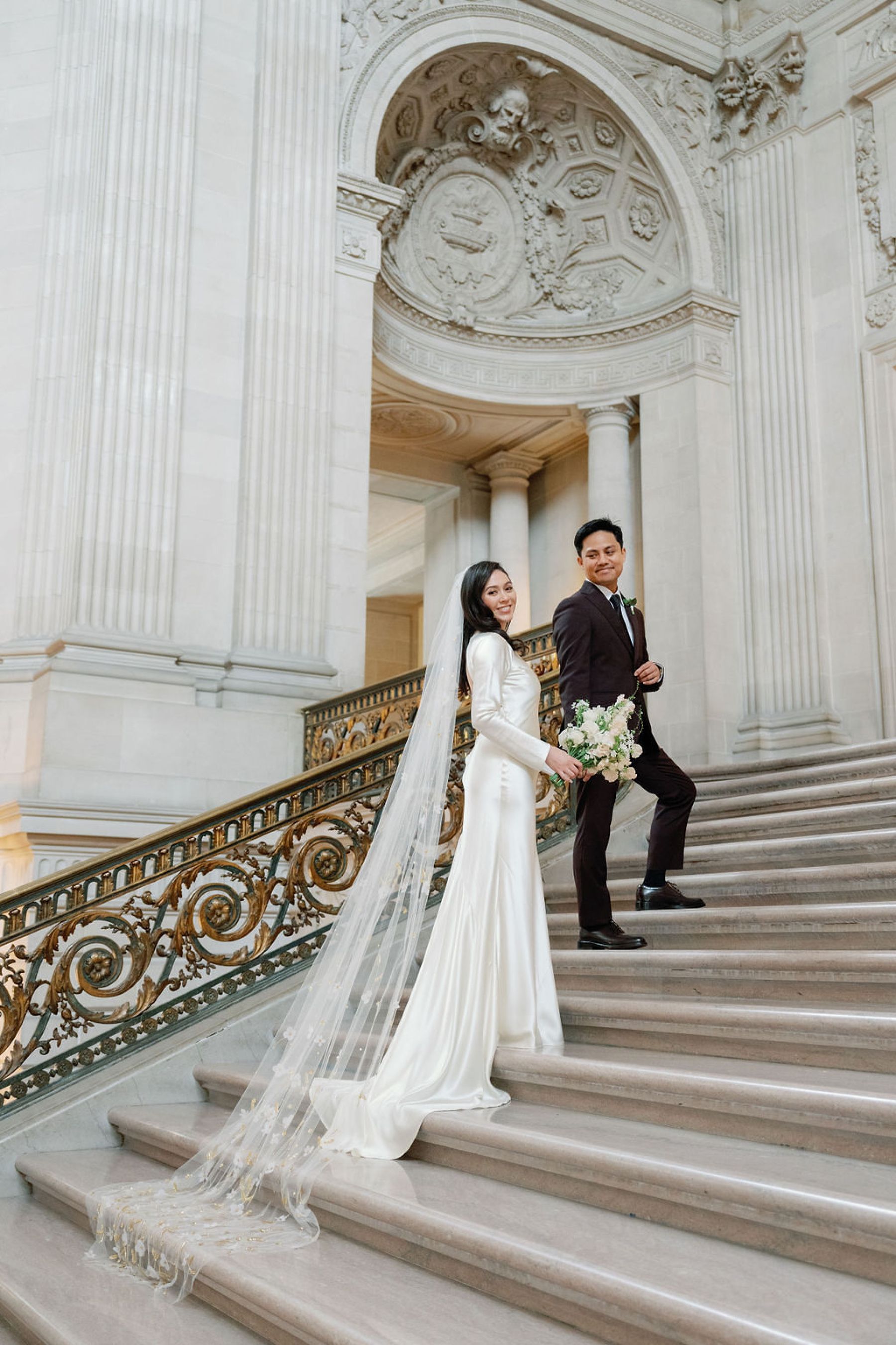 Heart in the City: Kerrie &amp; Daniel’s Elegant Wedding at San Francisco City Hall photo