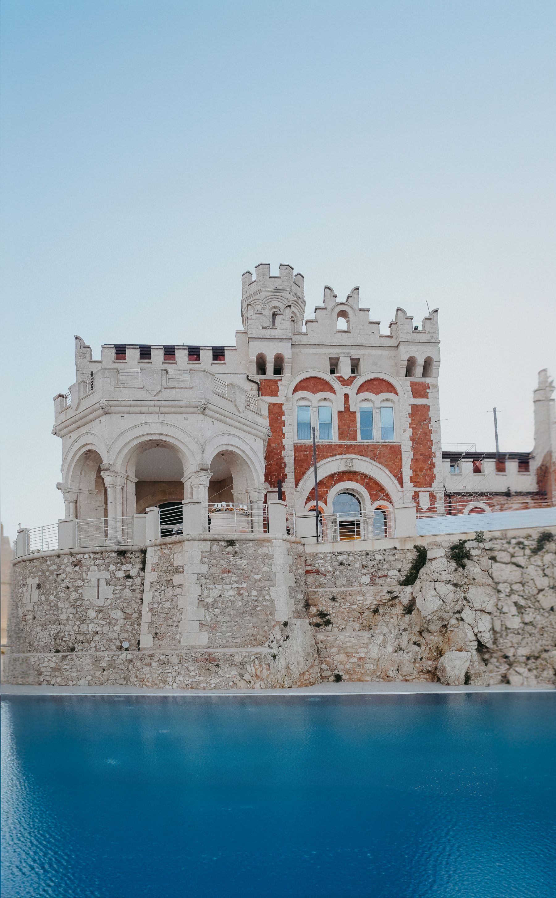 Waves of Love: Eleonora and Lorenzo's Magical Wedding at Castello Tafuri photo