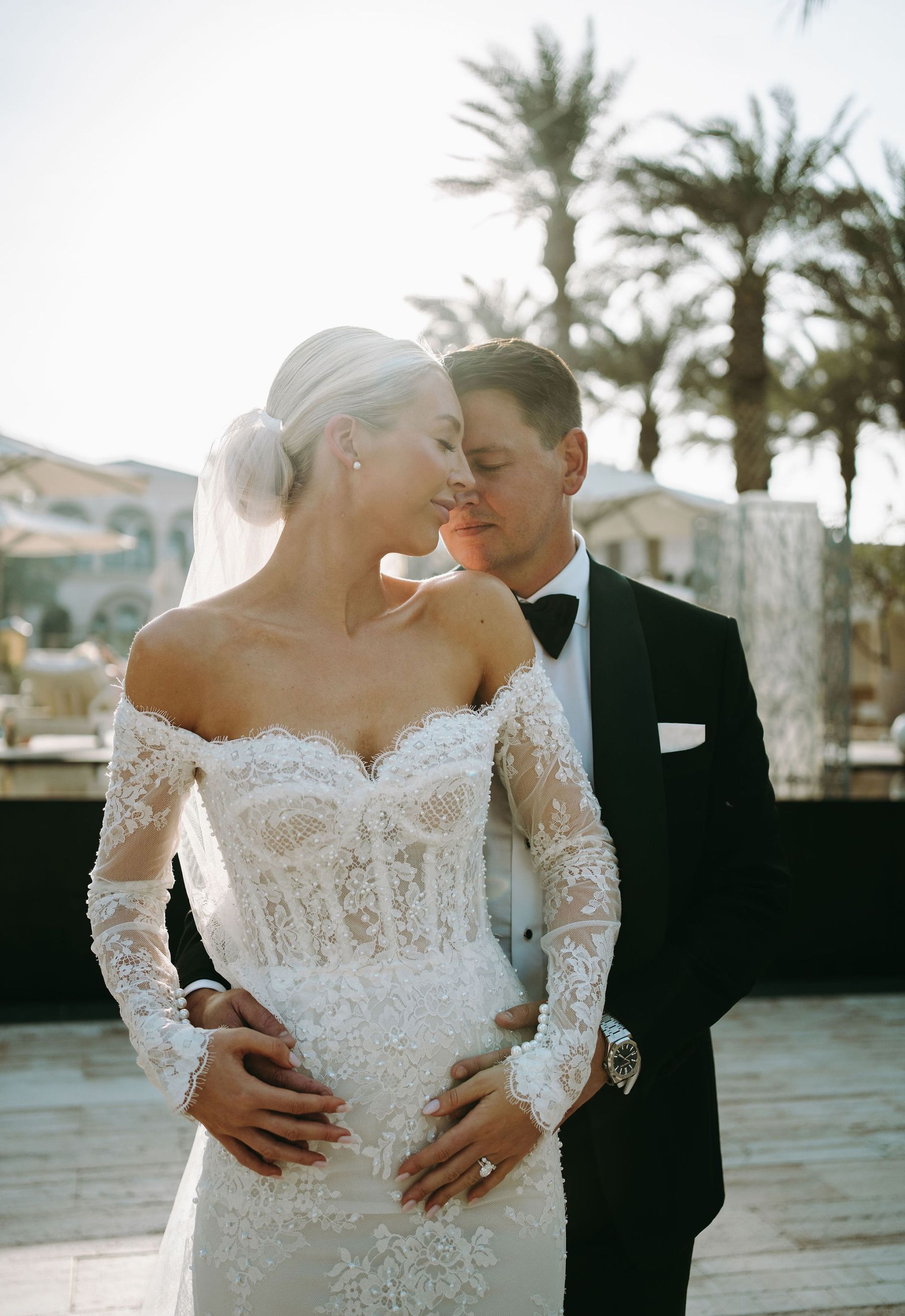 Love in Full Bloom: Molly and Clinton's Dream Wedding at One&amp;Only The Palm Dubai photo