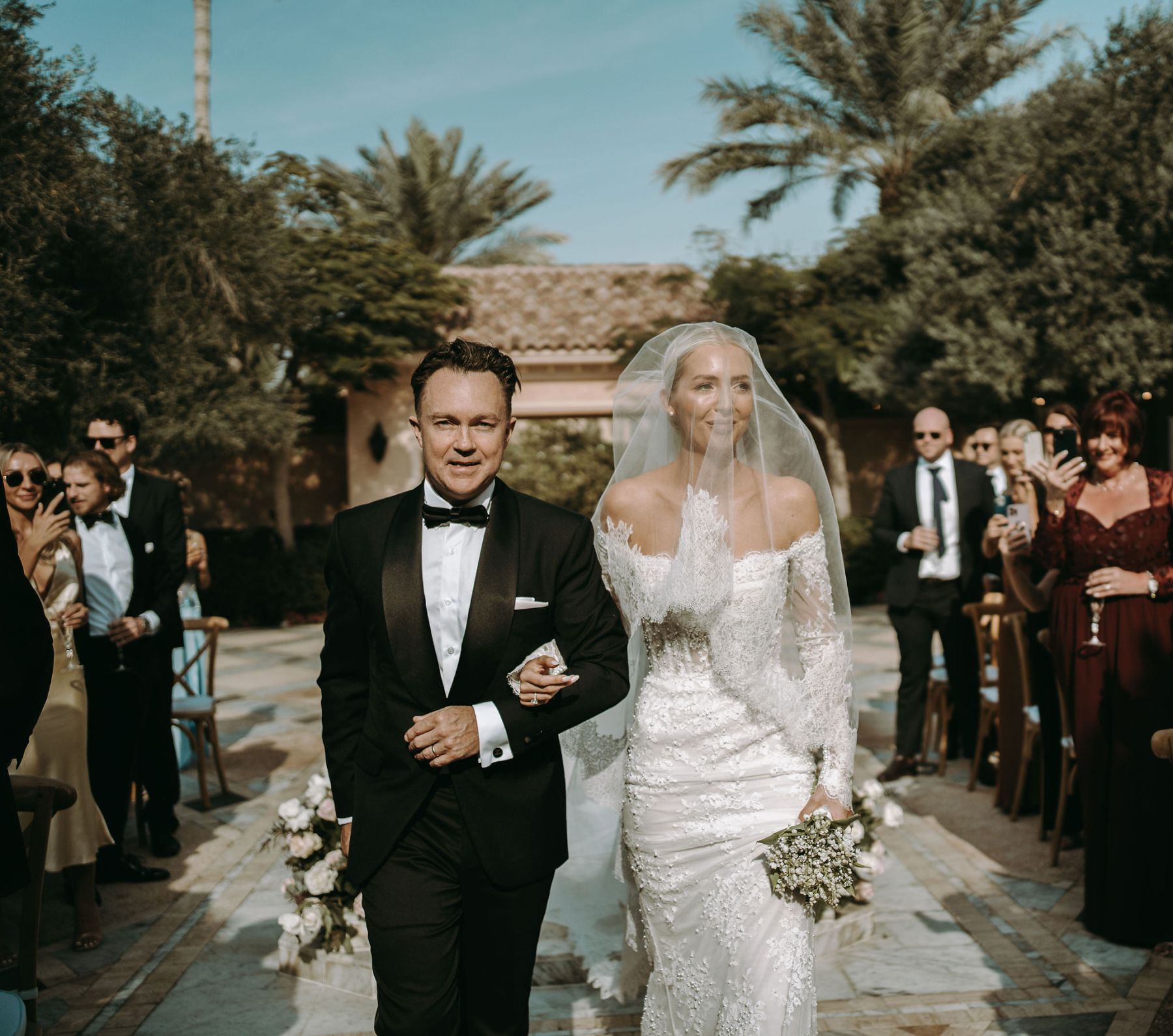 Love in Full Bloom: Molly and Clinton's Dream Wedding at One&amp;Only The Palm Dubai photo