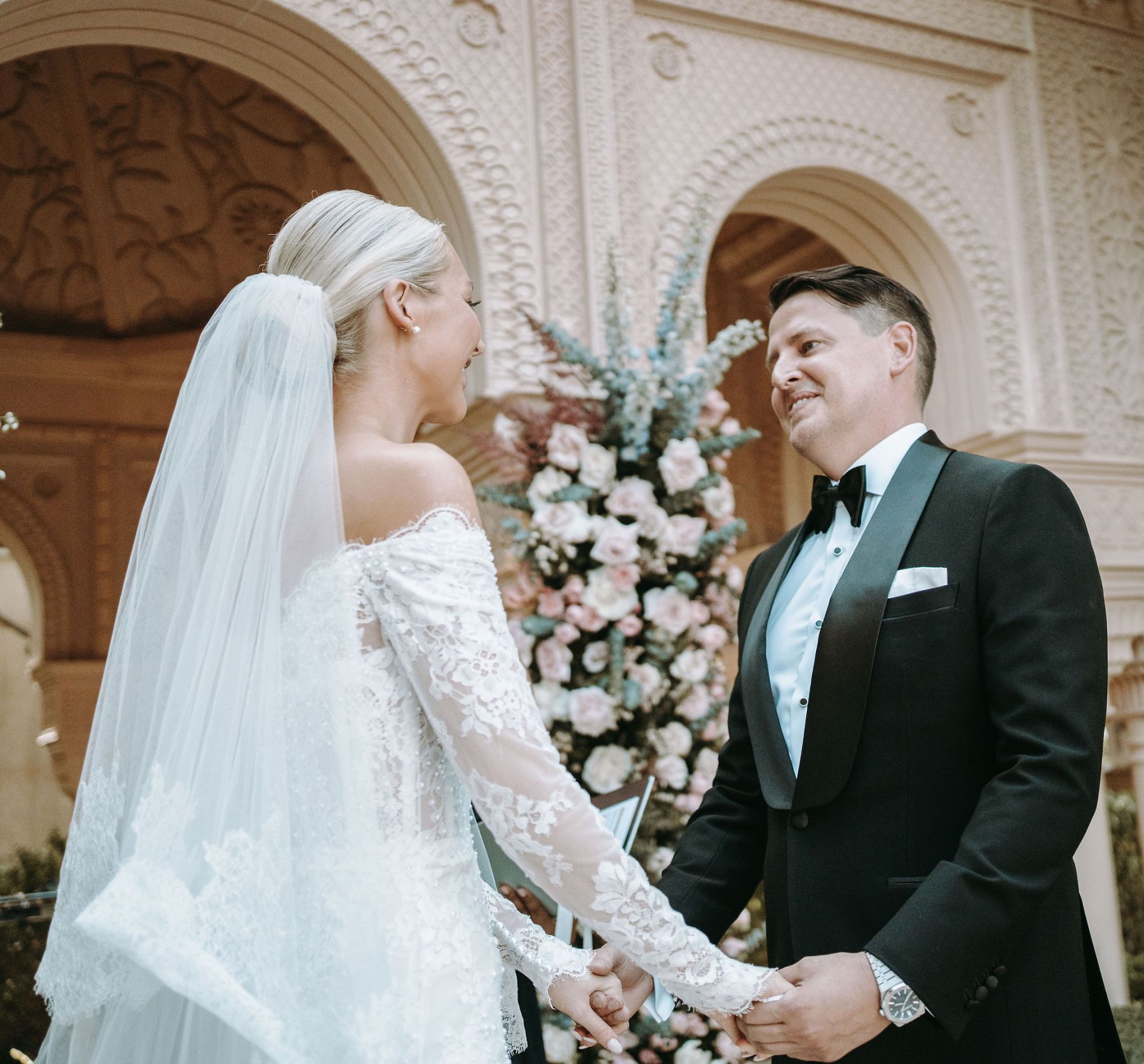 Love in Full Bloom: Molly and Clinton's Dream Wedding at One&amp;Only The Palm Dubai photo