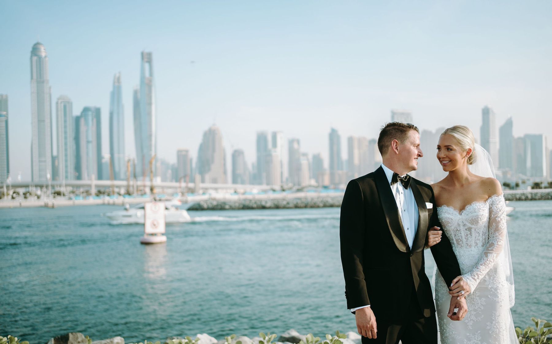 Love in Full Bloom: Molly and Clinton's Dream Wedding at One&amp;Only The Palm Dubai photo