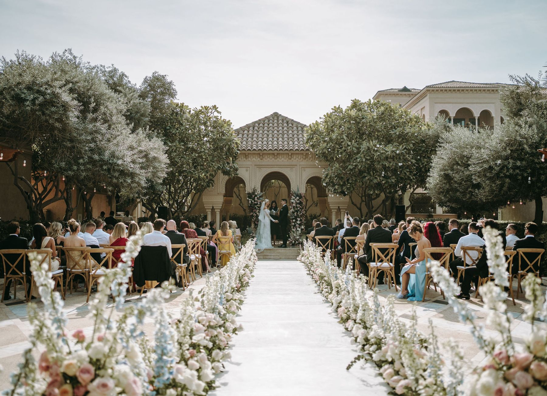 Love in Full Bloom: Molly and Clinton's Dream Wedding at One&amp;Only The Palm Dubai photo