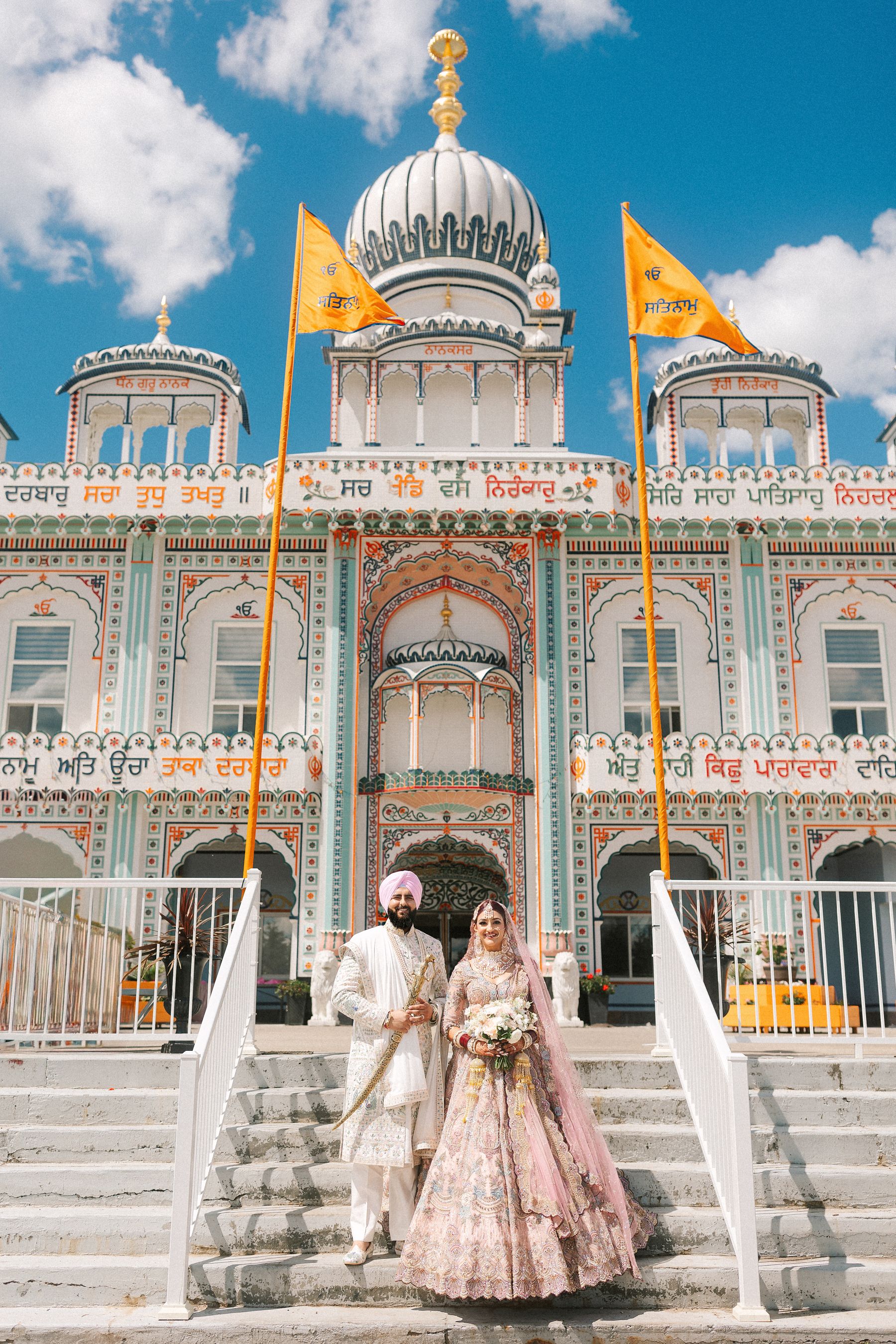 Bright, Airy, and Fun: Shivani and Karan's Magical Wedding at Edmonton Conference Center photo