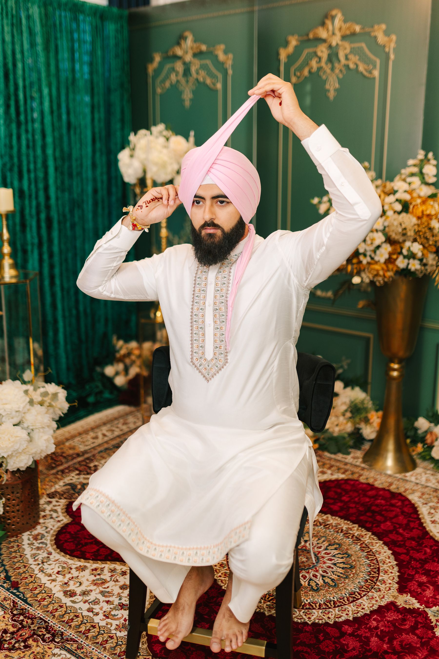 Bright, Airy, and Fun: Shivani and Karan's Magical Wedding at Edmonton Conference Center photo