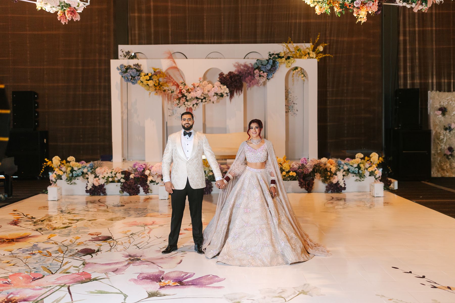 Bright, Airy, and Fun: Shivani and Karan's Magical Wedding at Edmonton Conference Center photo