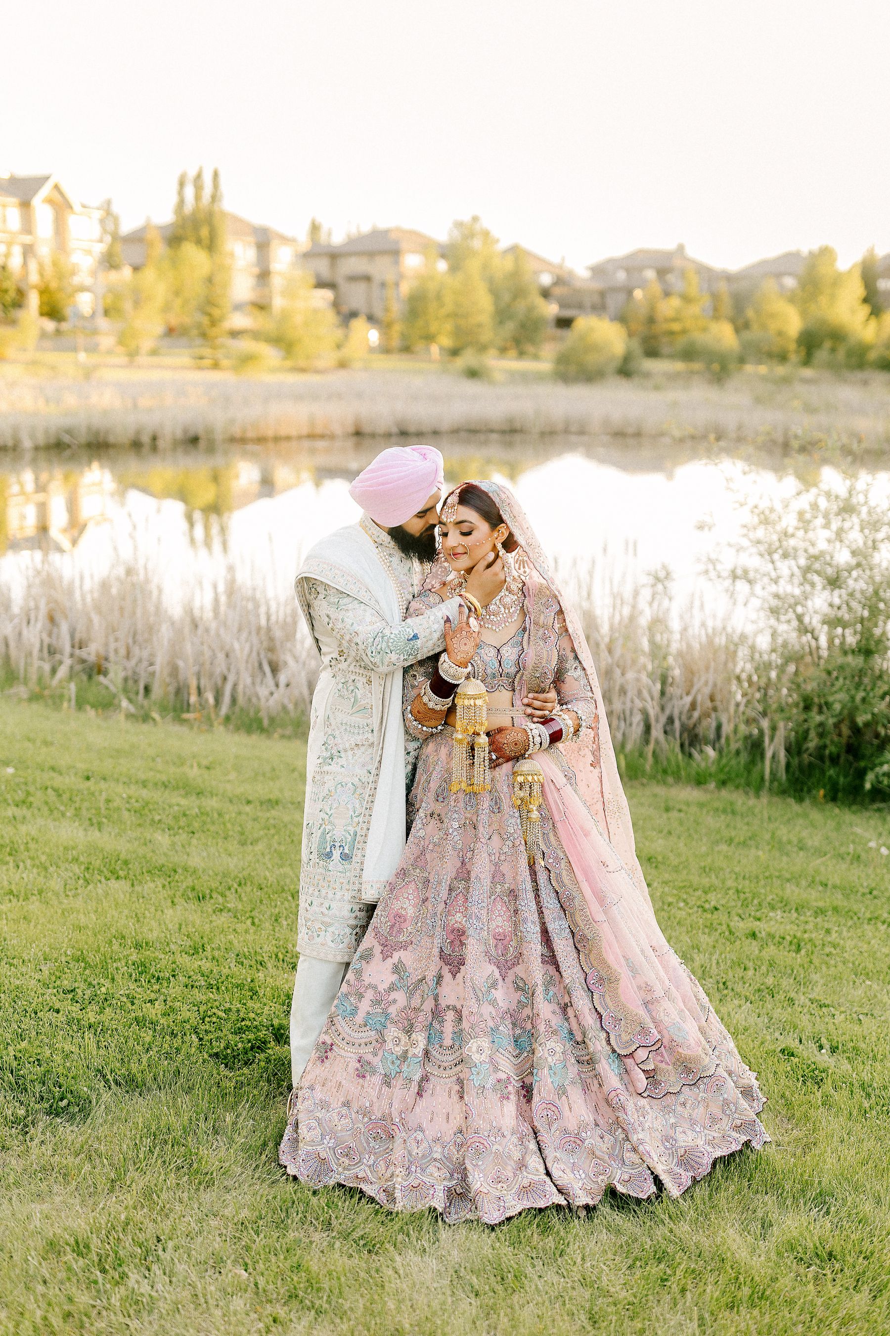 Bright, Airy, and Fun: Shivani and Karan's Magical Wedding at Edmonton Conference Center photo