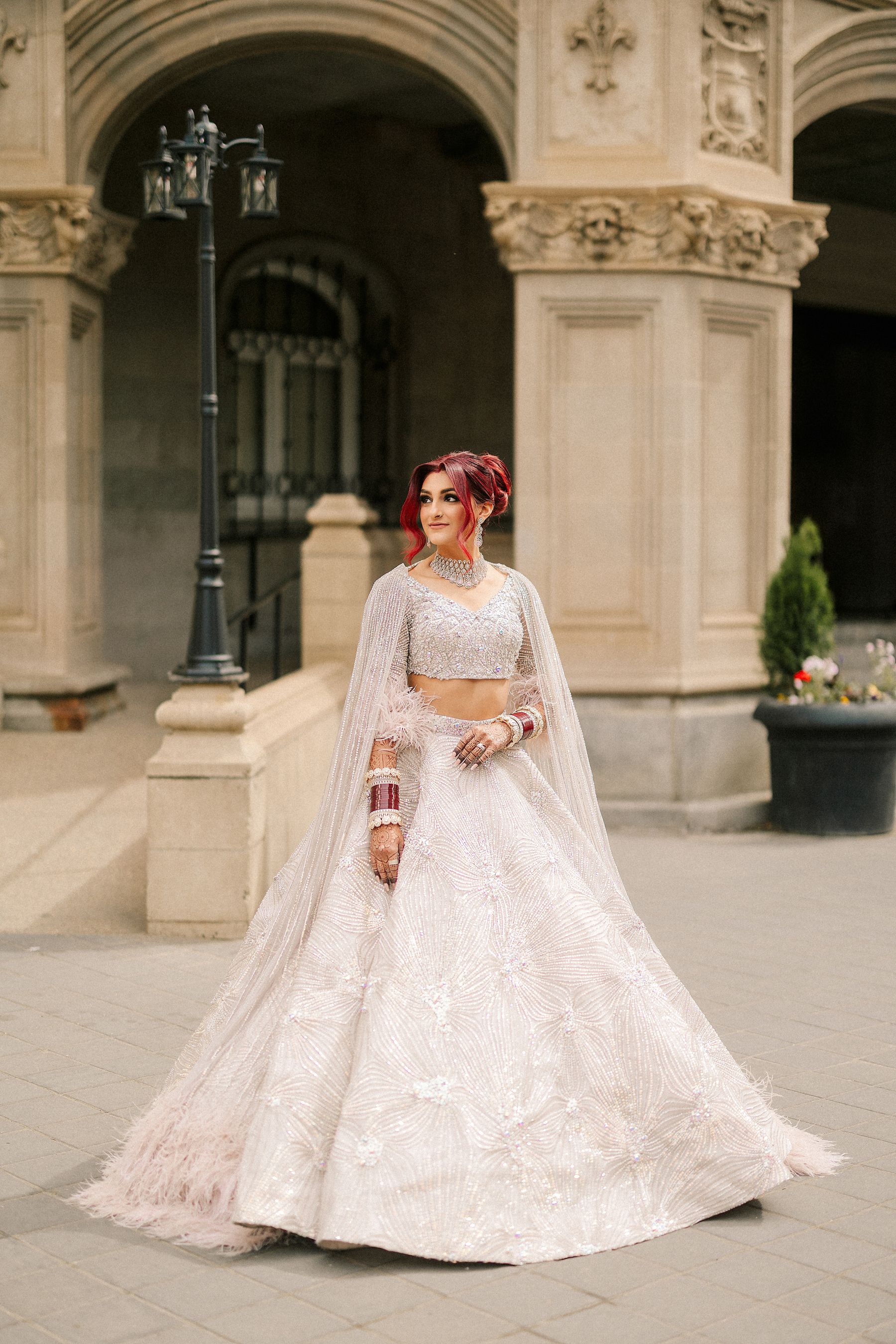 Bright, Airy, and Fun: Shivani and Karan's Magical Wedding at Edmonton Conference Center photo