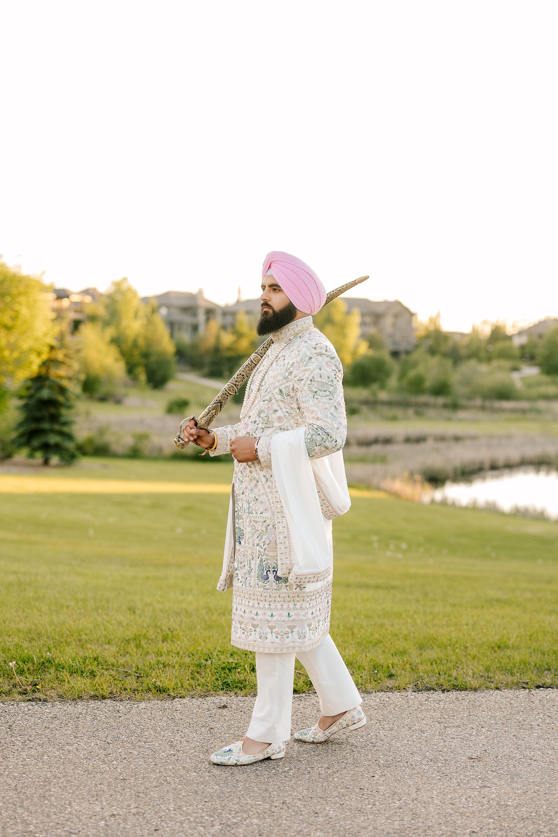 Bright, Airy, and Fun: Shivani and Karan's Magical Wedding at Edmonton Conference Center photo