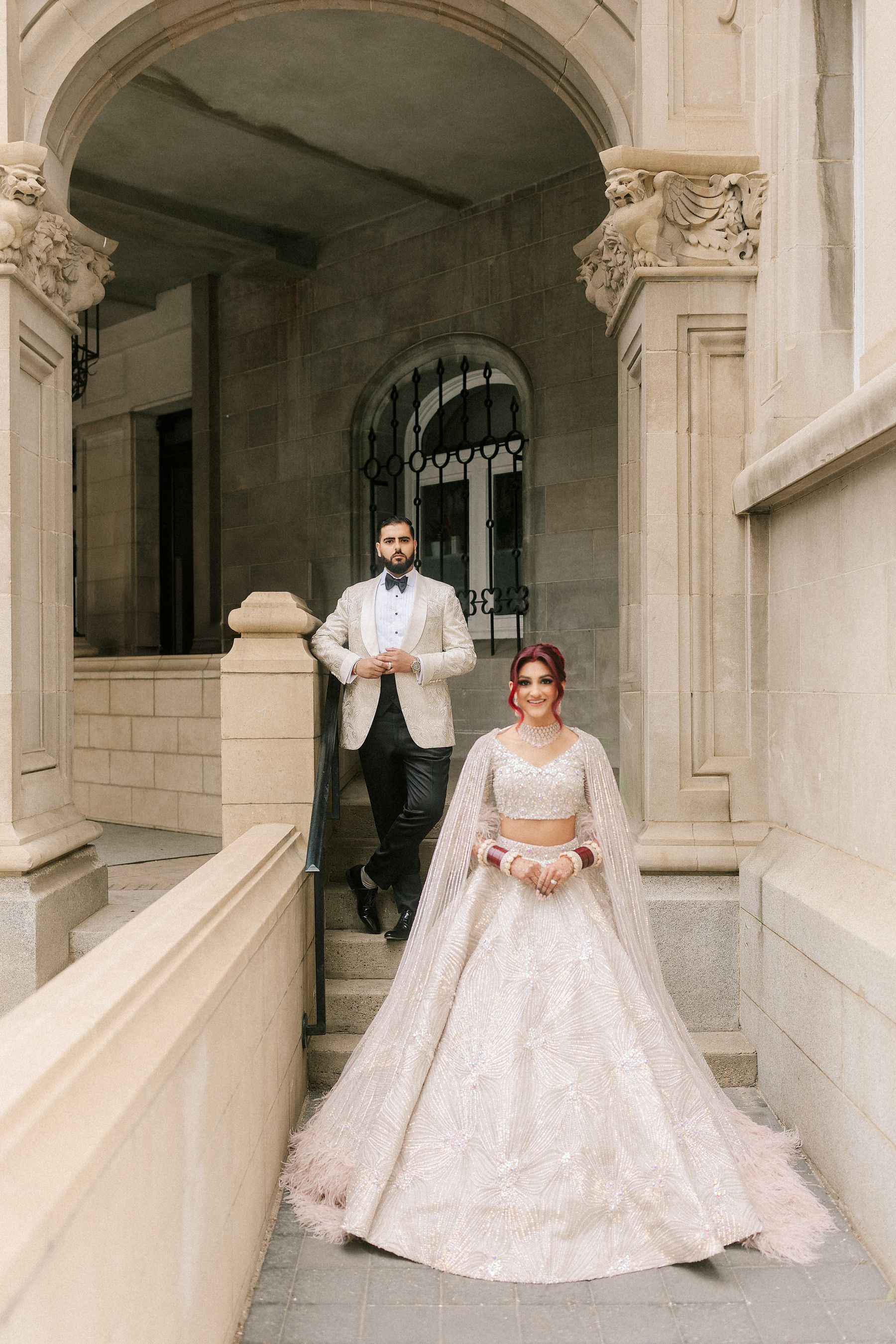 Bright, Airy, and Fun: Shivani and Karan's Magical Wedding at Edmonton Conference Center photo