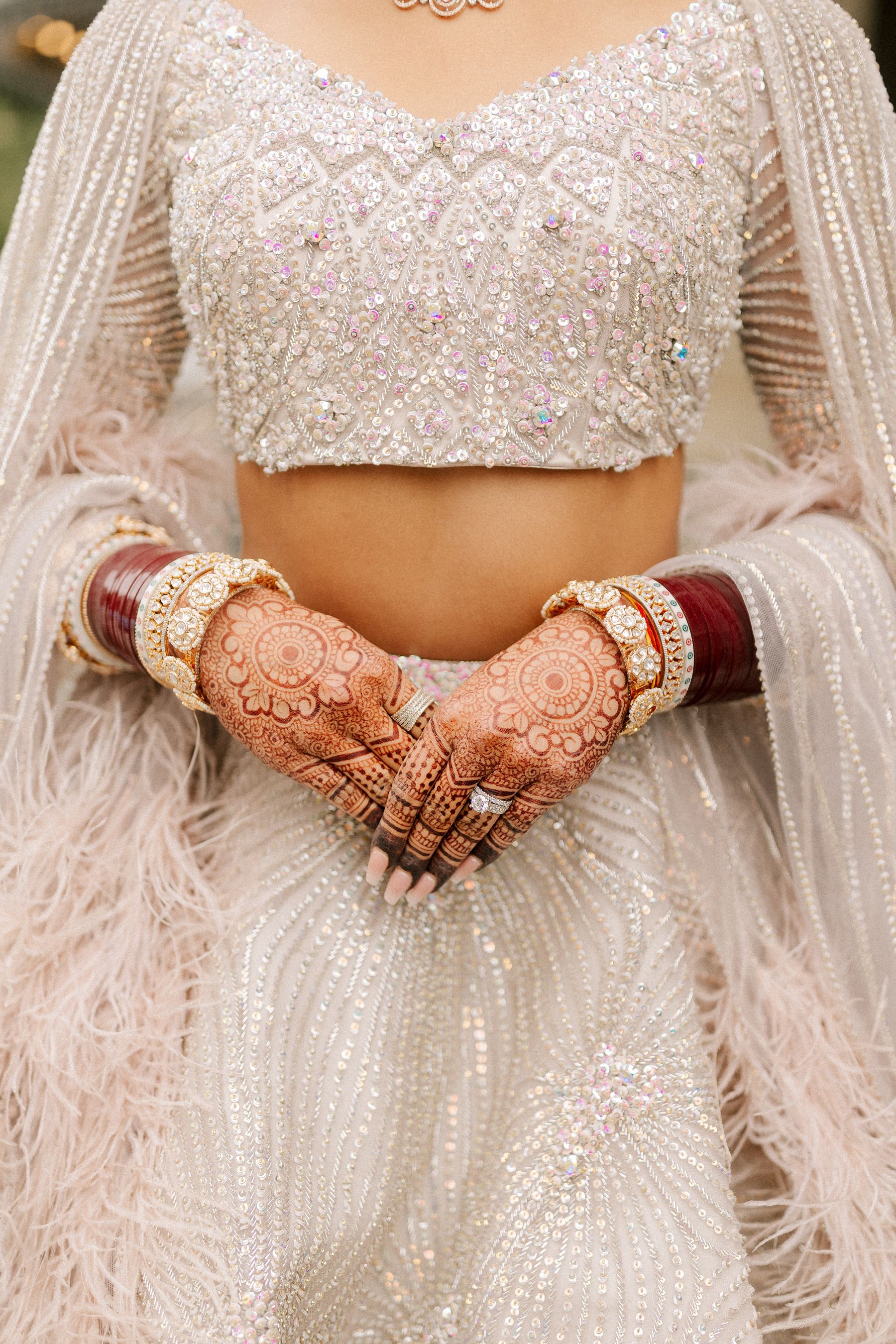 Bright, Airy, and Fun: Shivani and Karan's Magical Wedding at Edmonton Conference Center photo