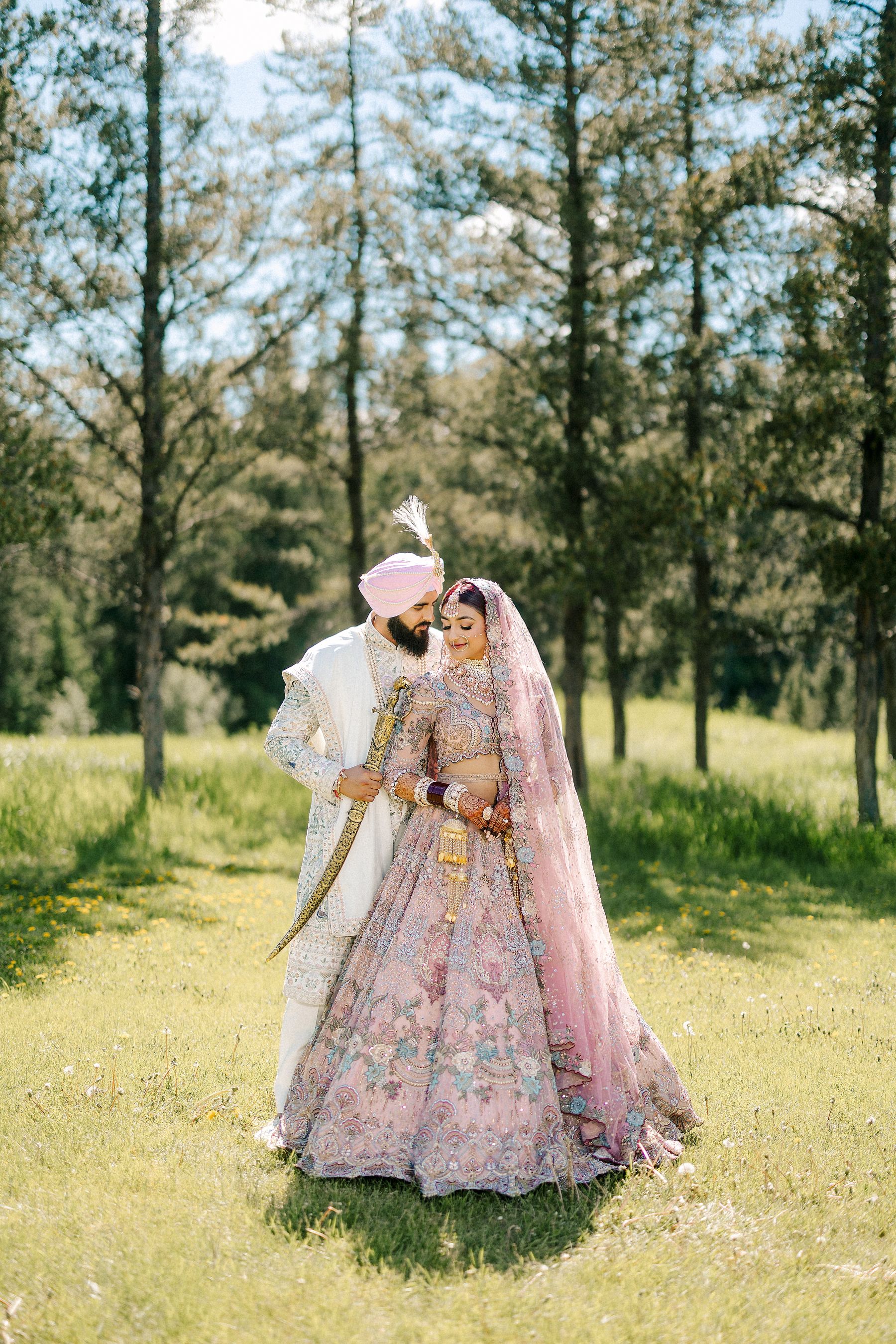 Bright, Airy, and Fun: Shivani and Karan's Magical Wedding at Edmonton Conference Center photo