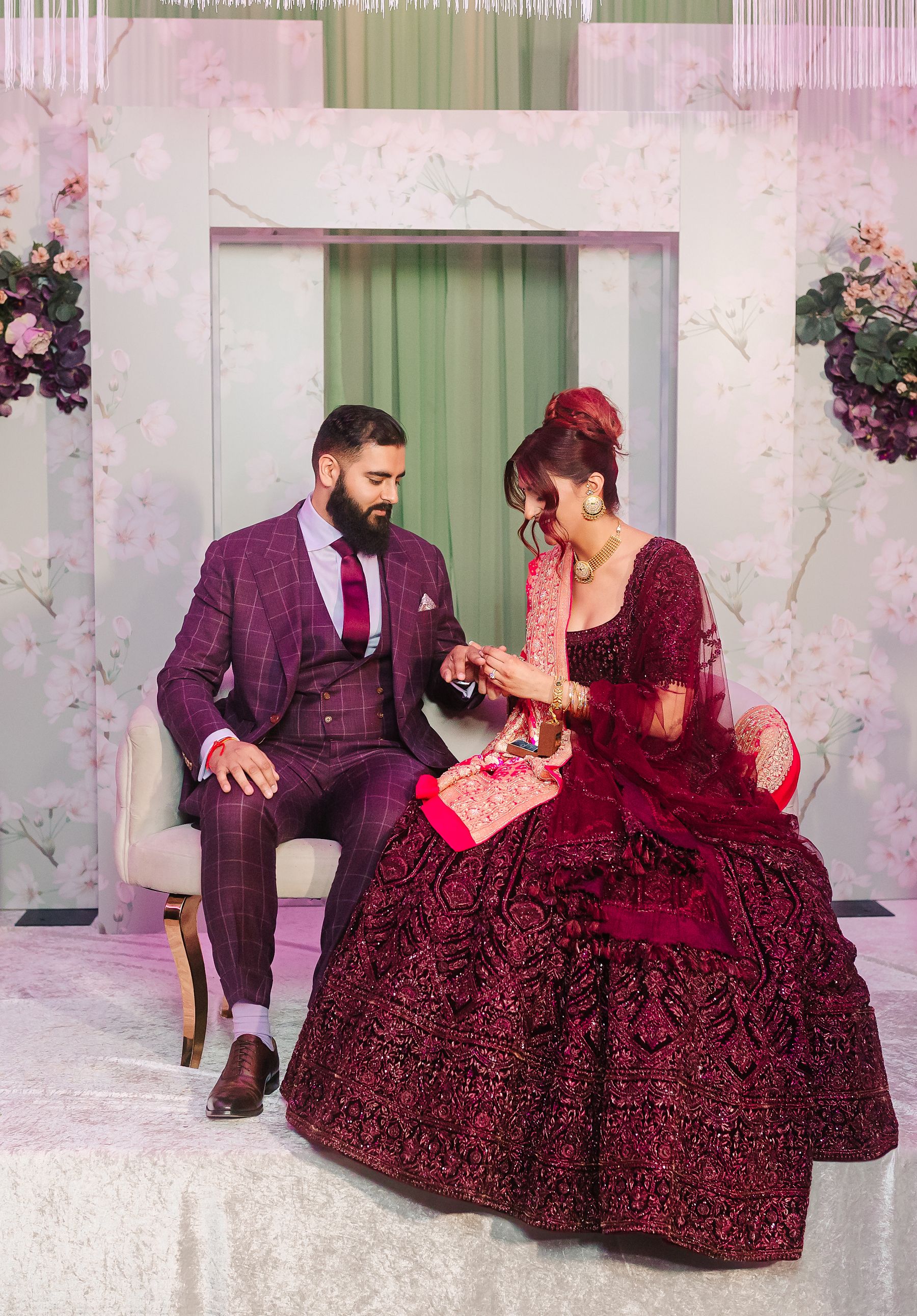 Bright, Airy, and Fun: Shivani and Karan's Magical Wedding at Edmonton Conference Center photo