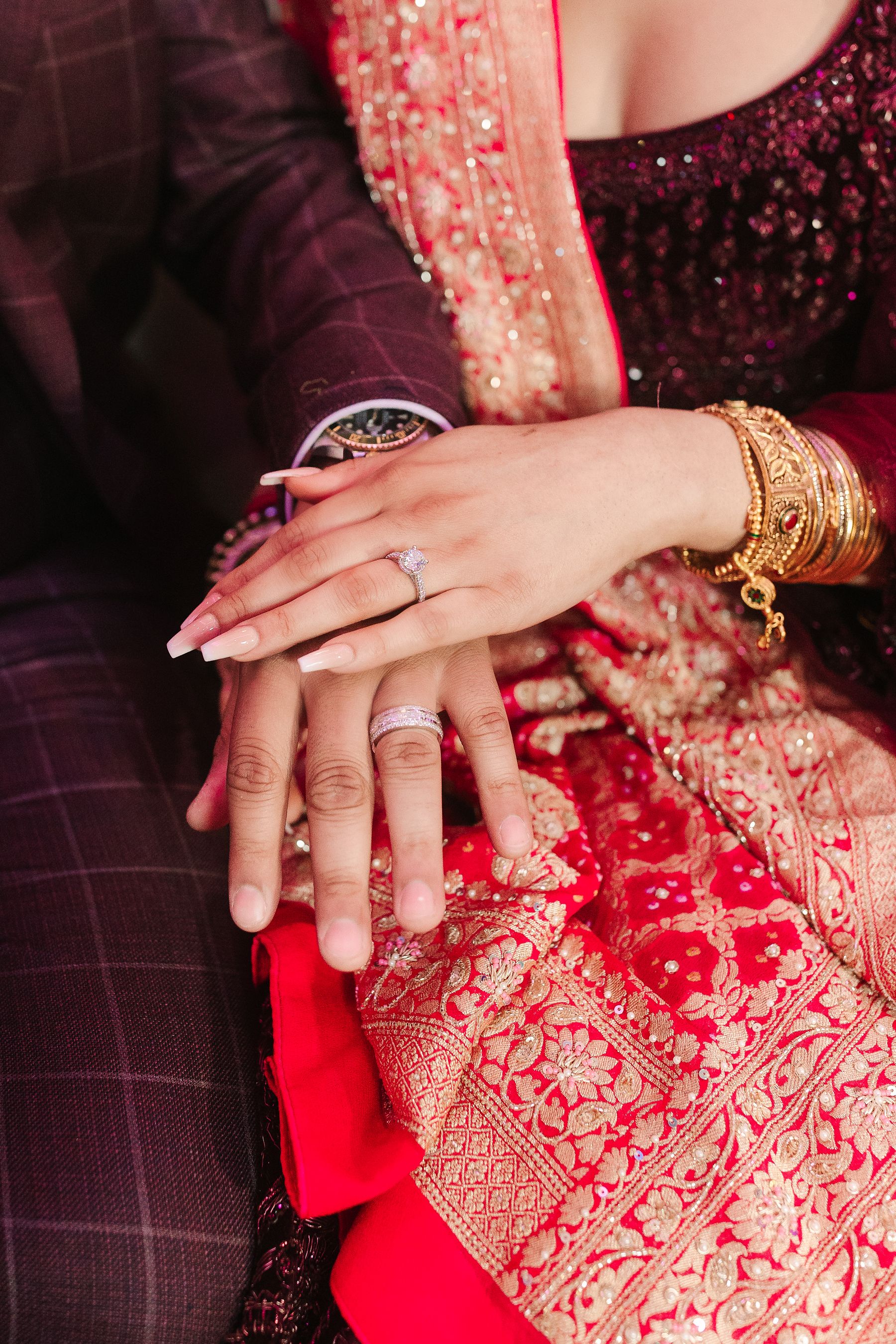 Bright, Airy, and Fun: Shivani and Karan's Magical Wedding at Edmonton Conference Center photo