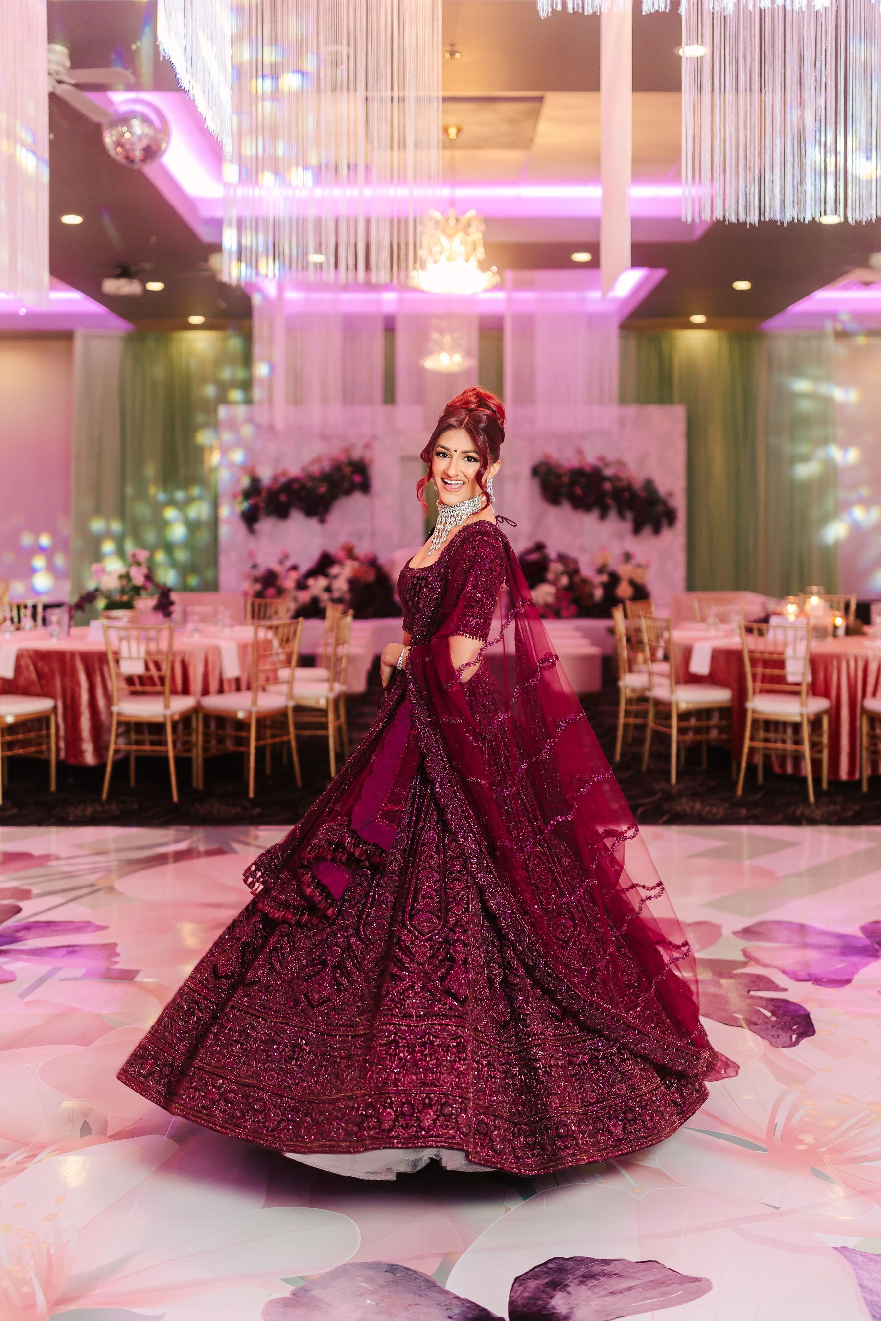 Bright, Airy, and Fun: Shivani and Karan's Magical Wedding at Edmonton Conference Center photo