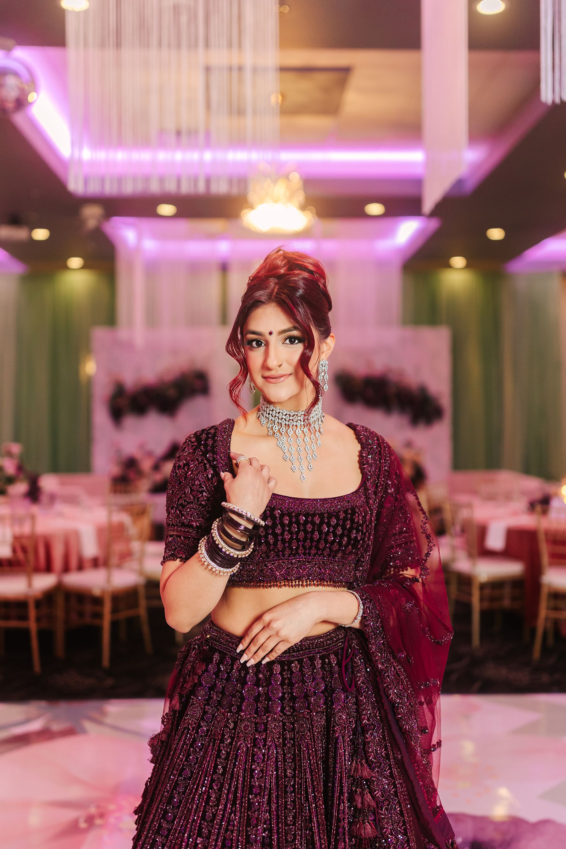 Bright, Airy, and Fun: Shivani and Karan's Magical Wedding at Edmonton Conference Center photo