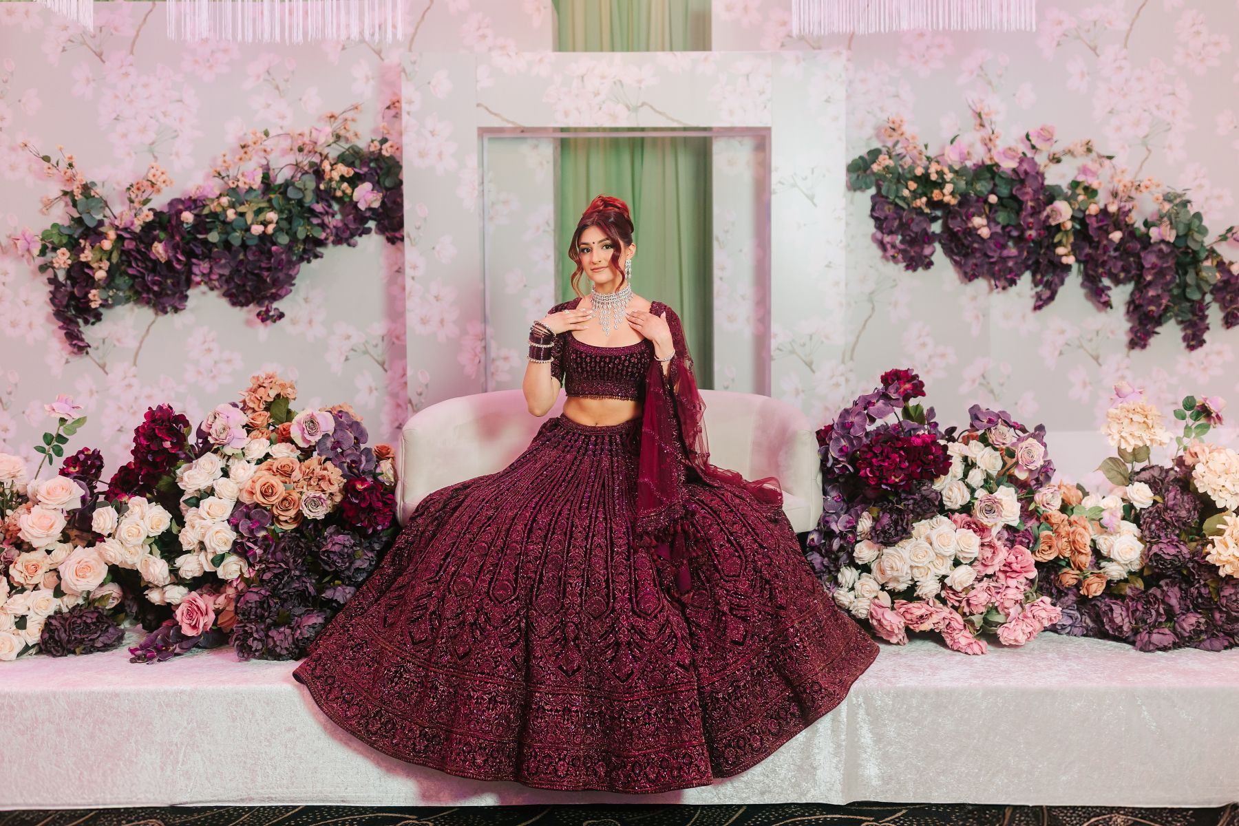 Bright, Airy, and Fun: Shivani and Karan's Magical Wedding at Edmonton Conference Center photo