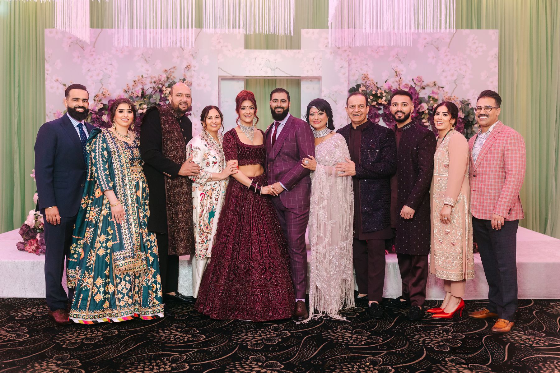 Bright, Airy, and Fun: Shivani and Karan's Magical Wedding at Edmonton Conference Center photo