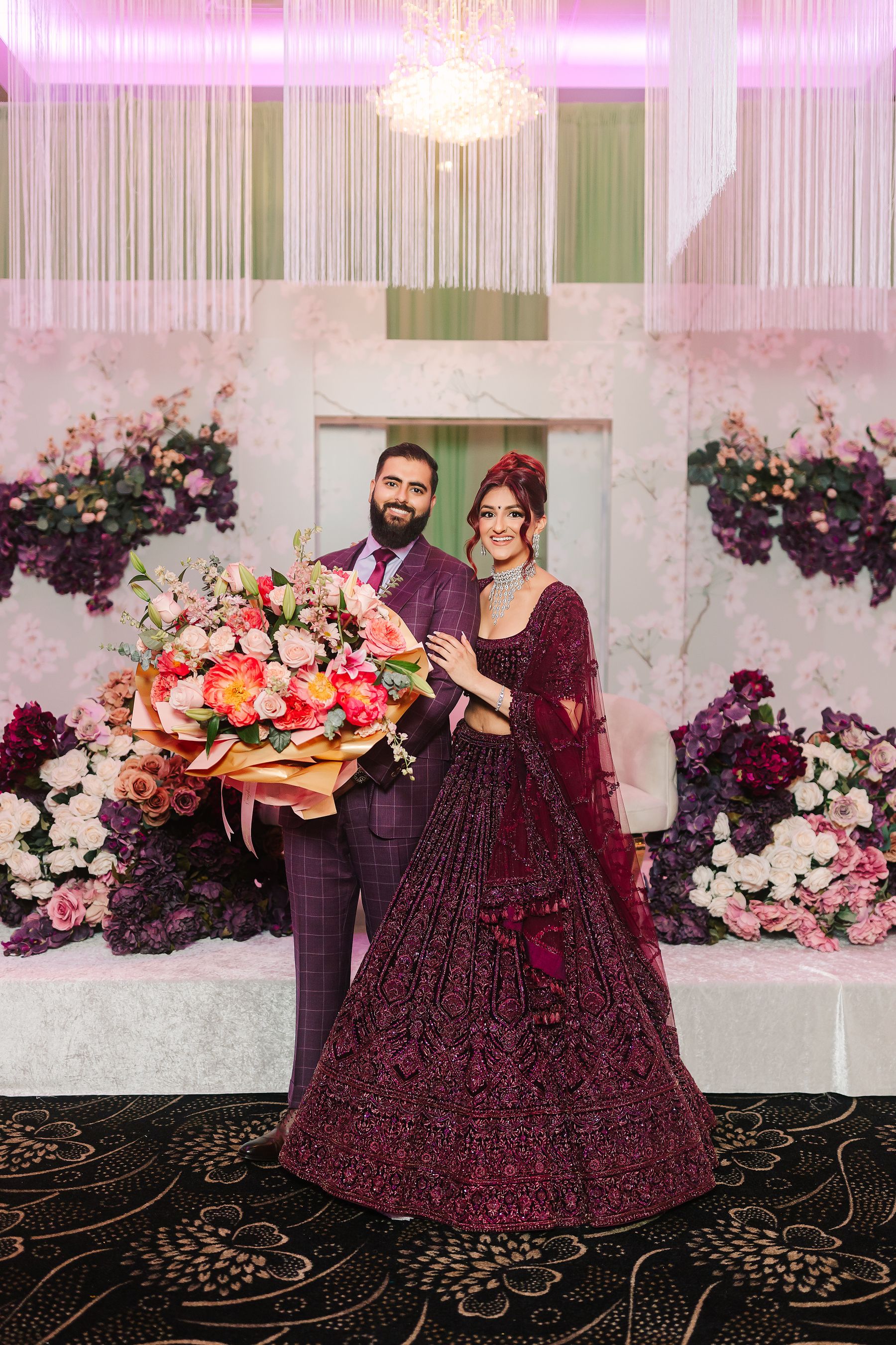 Bright, Airy, and Fun: Shivani and Karan's Magical Wedding at Edmonton Conference Center photo