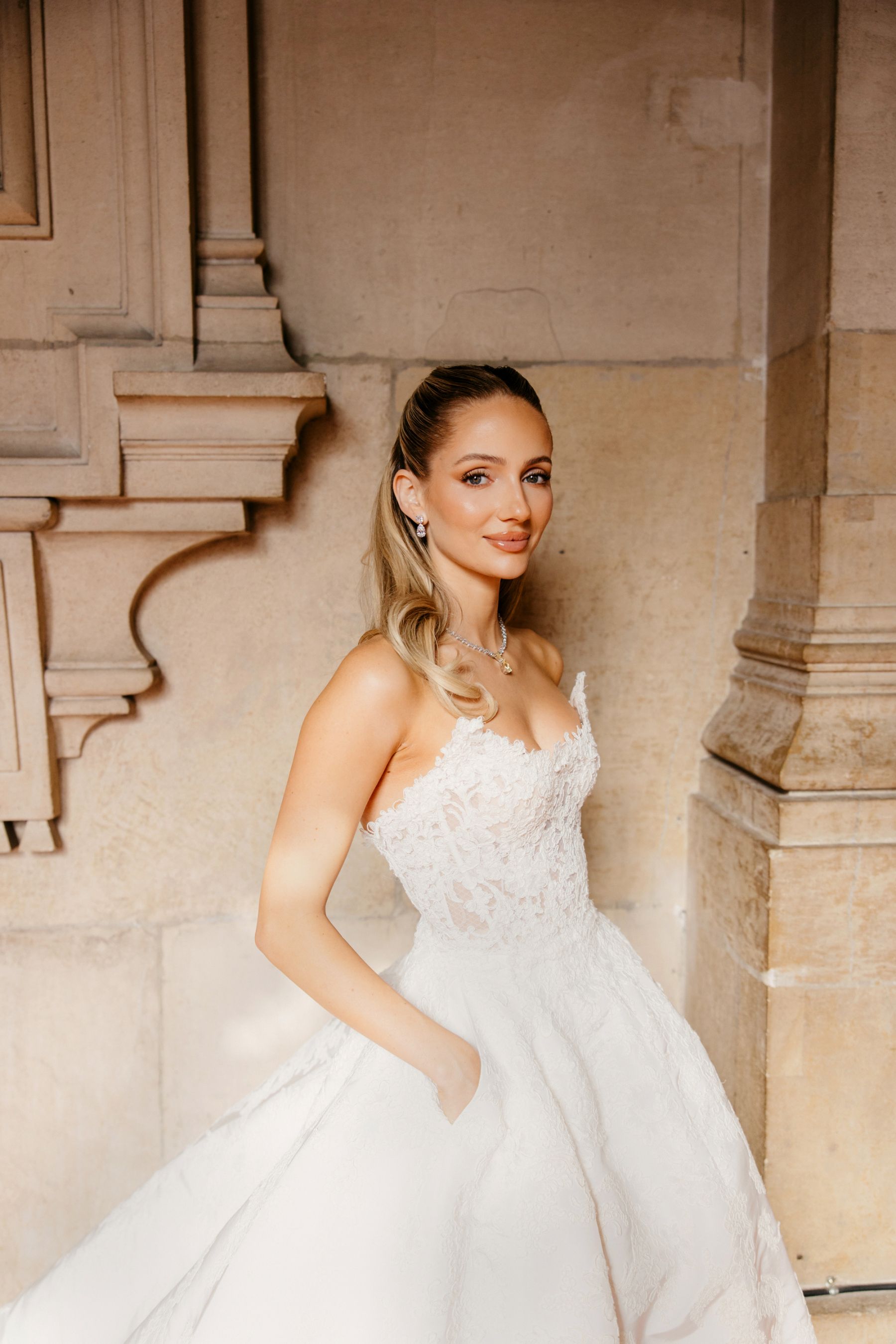 Love Takes Center Stage: Emilie and Ismail's Multimillion Wedding at Opéra Garnier photo