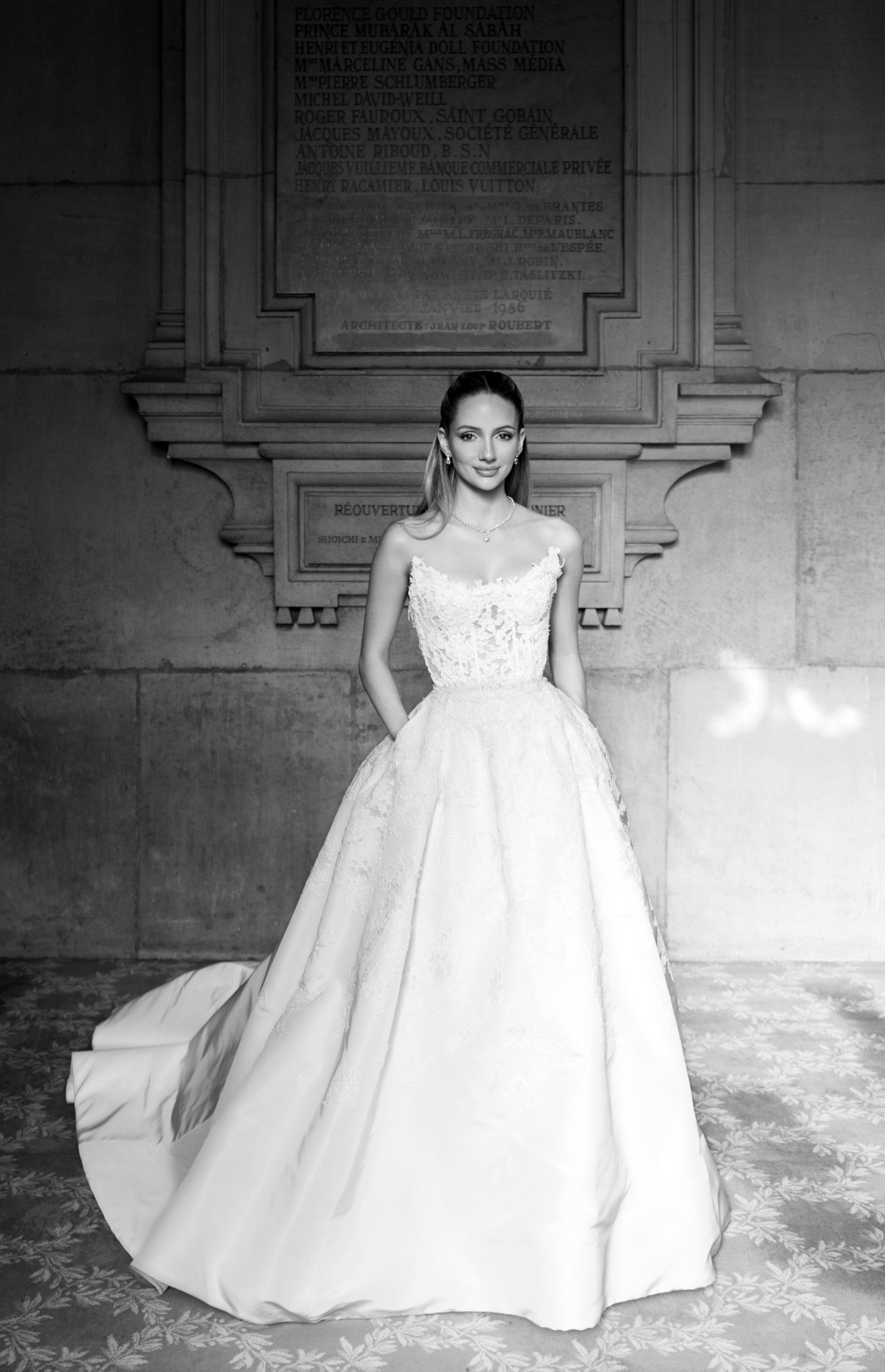 Love Takes Center Stage: Emilie and Ismail's Multimillion Wedding at Opéra Garnier photo