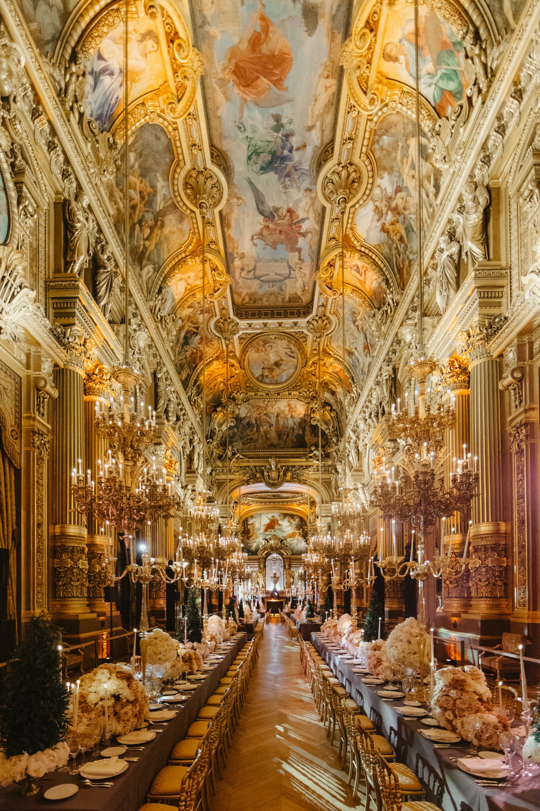 Love Takes Center Stage: Emilie and Ismail's Multimillion Wedding at Opéra Garnier photo