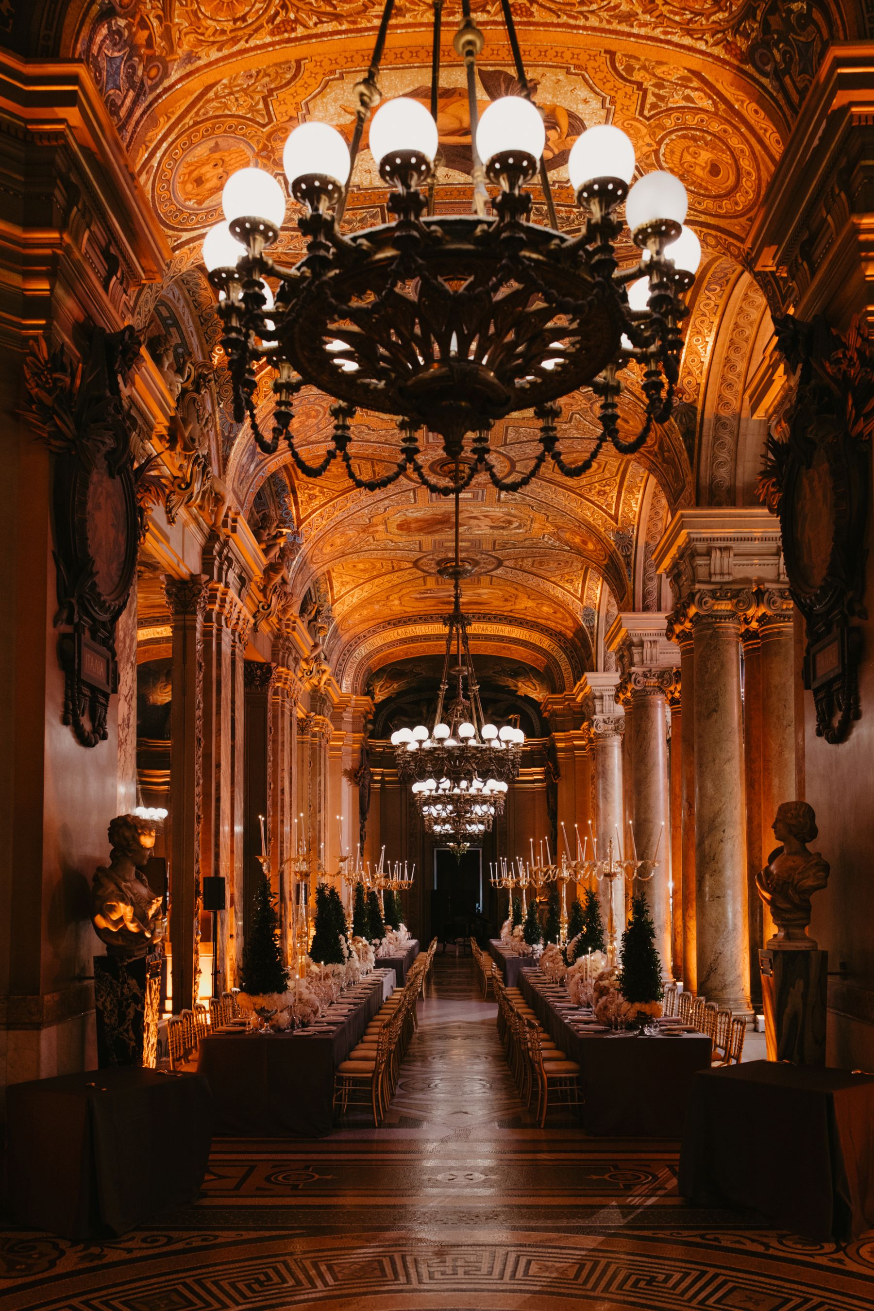 Love Takes Center Stage: Emilie and Ismail's Multimillion Wedding at Opéra Garnier photo