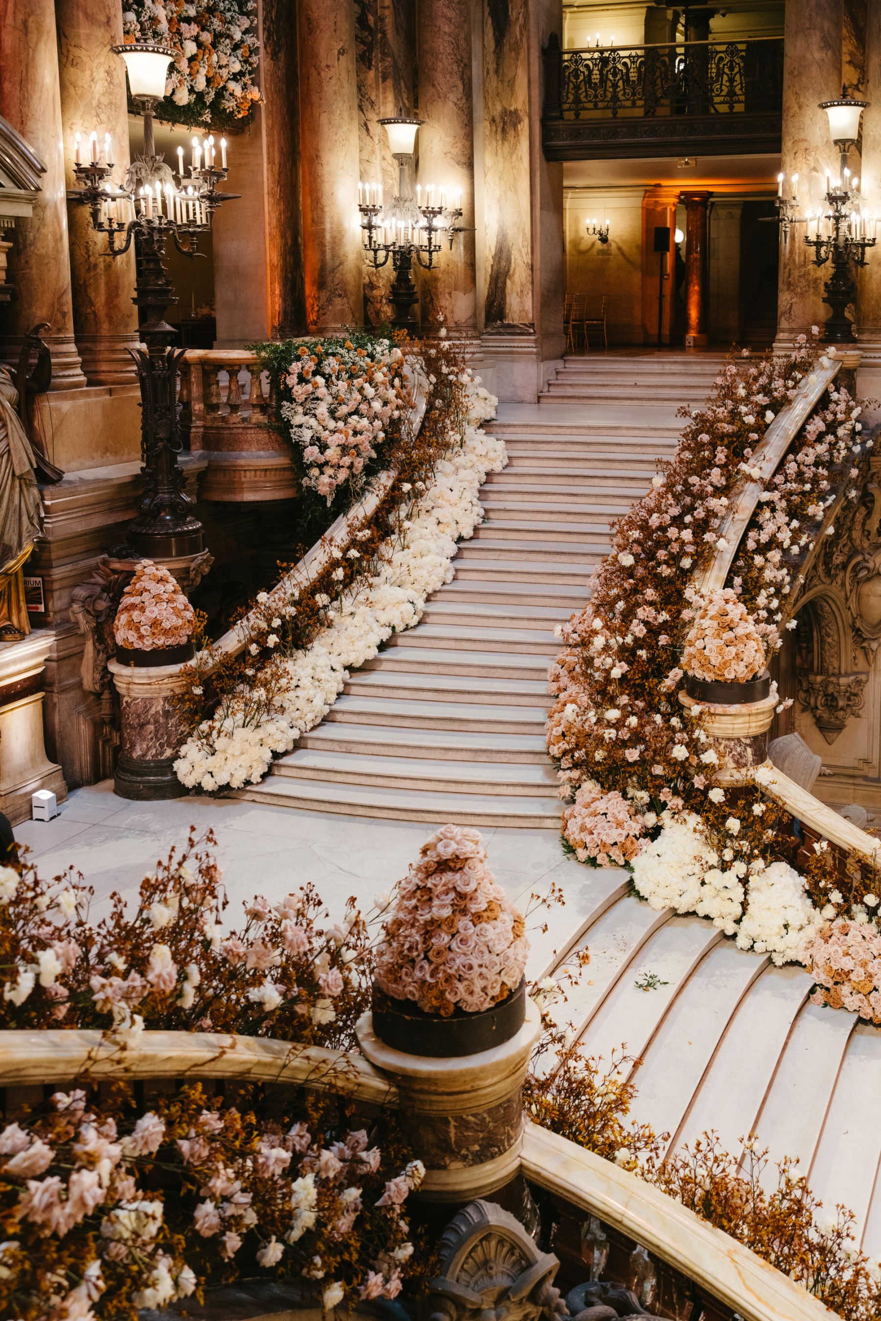 Love Takes Center Stage: Emilie and Ismail's Multimillion Wedding at Opéra Garnier photo