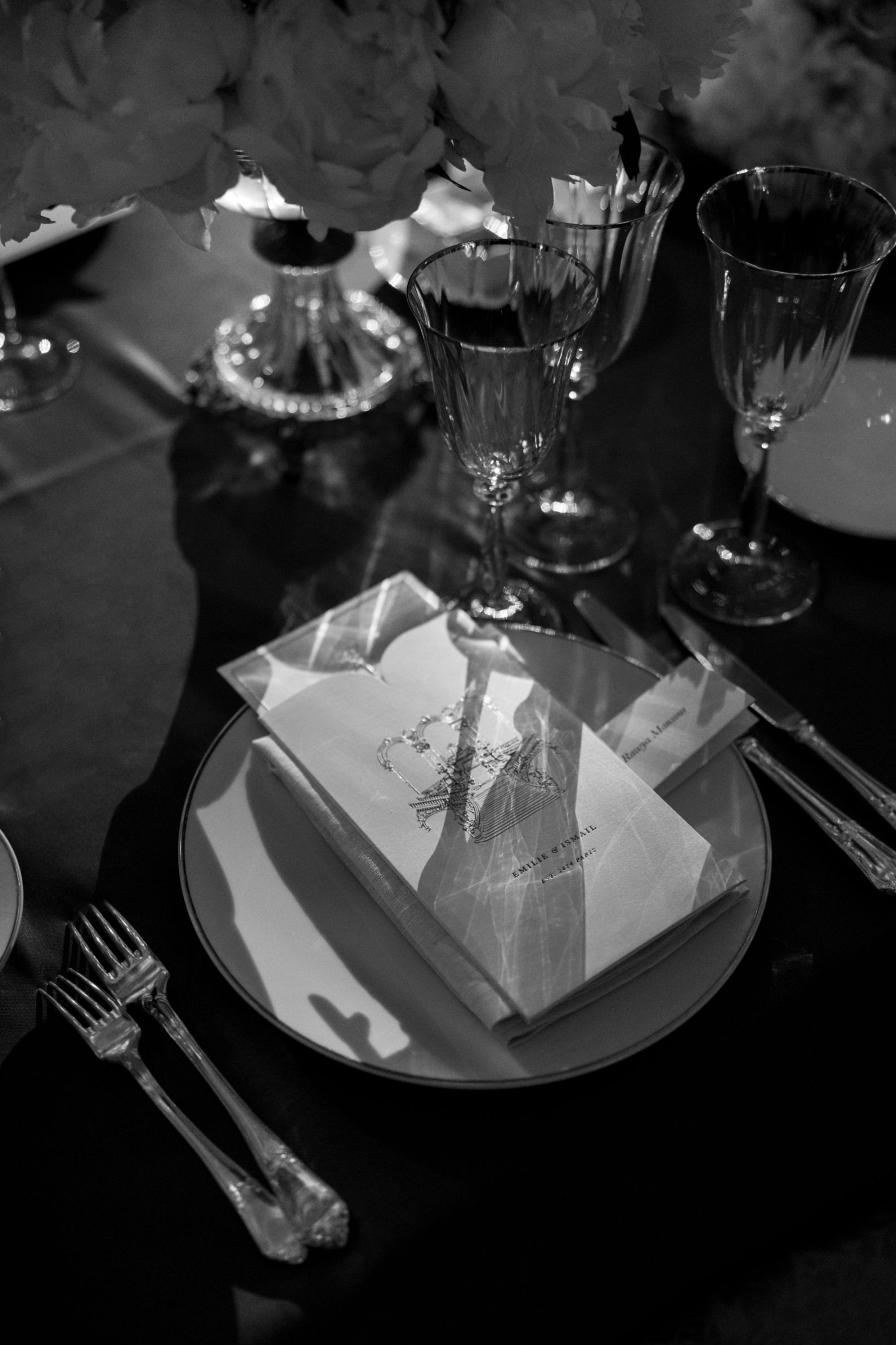 Love Takes Center Stage: Emilie and Ismail's Multimillion Wedding at Opéra Garnier photo