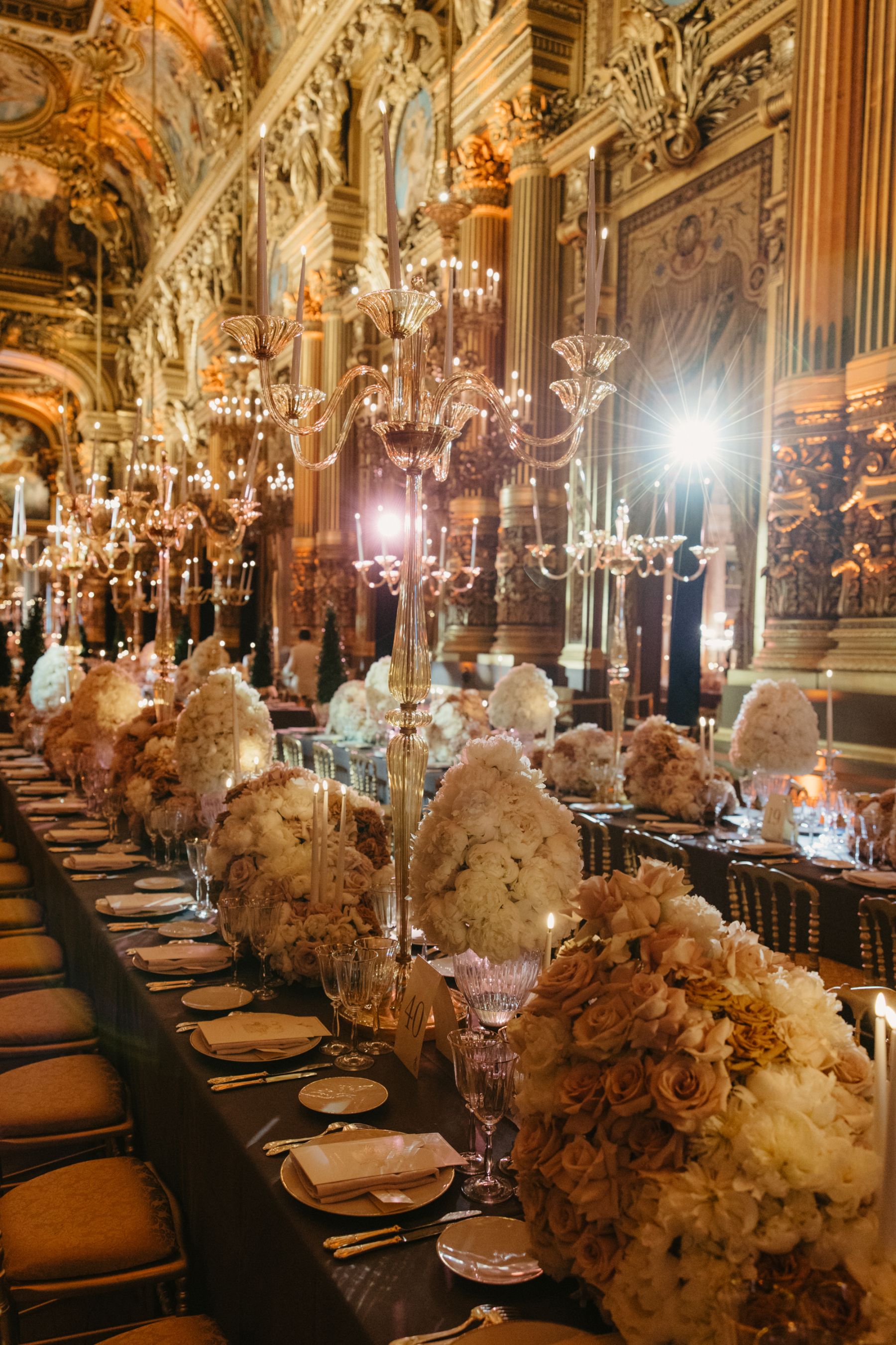 Love Takes Center Stage: Emilie and Ismail's Multimillion Wedding at Opéra Garnier photo