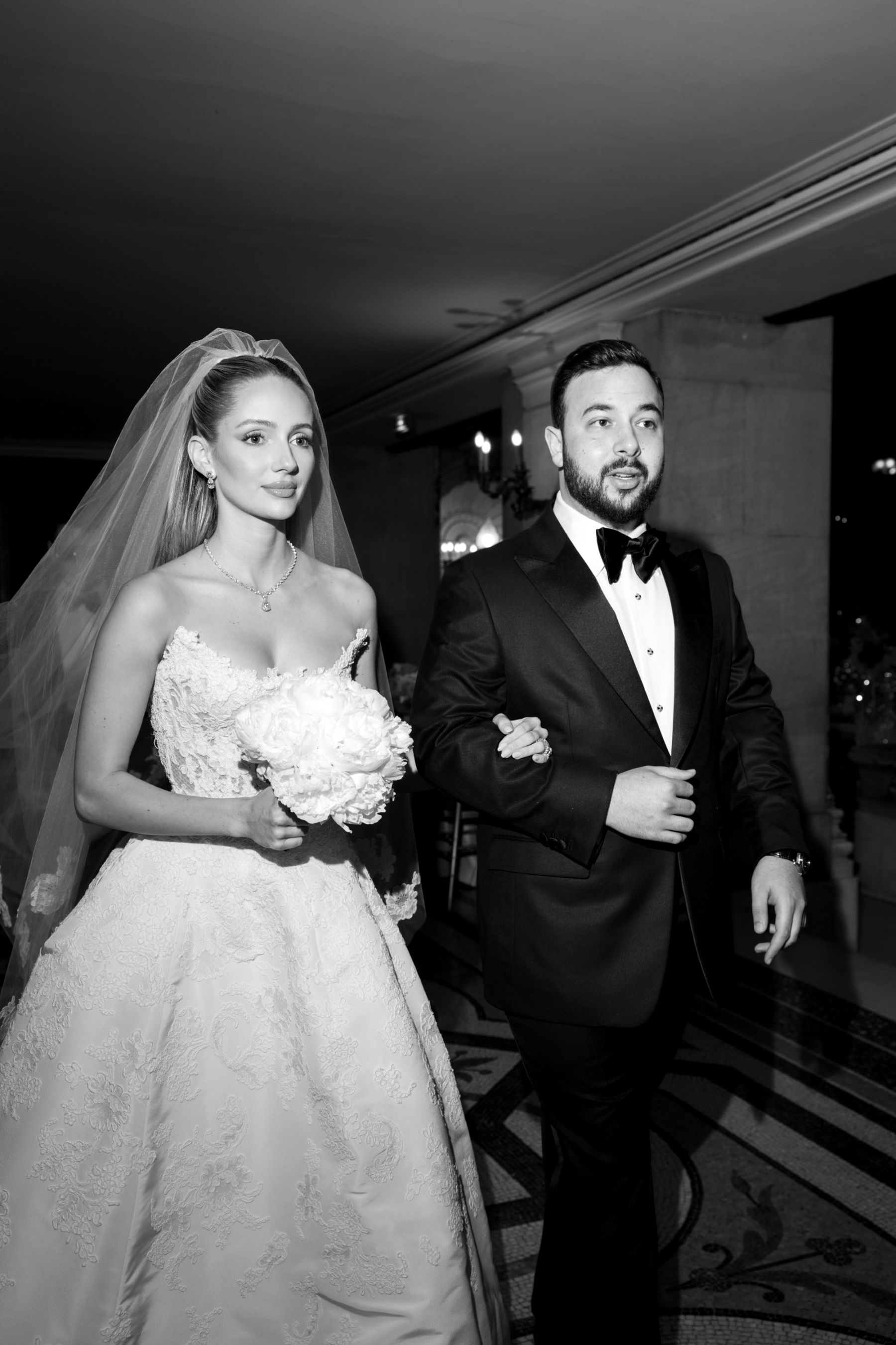 Love Takes Center Stage: Emilie and Ismail's Multimillion Wedding at Opéra Garnier photo