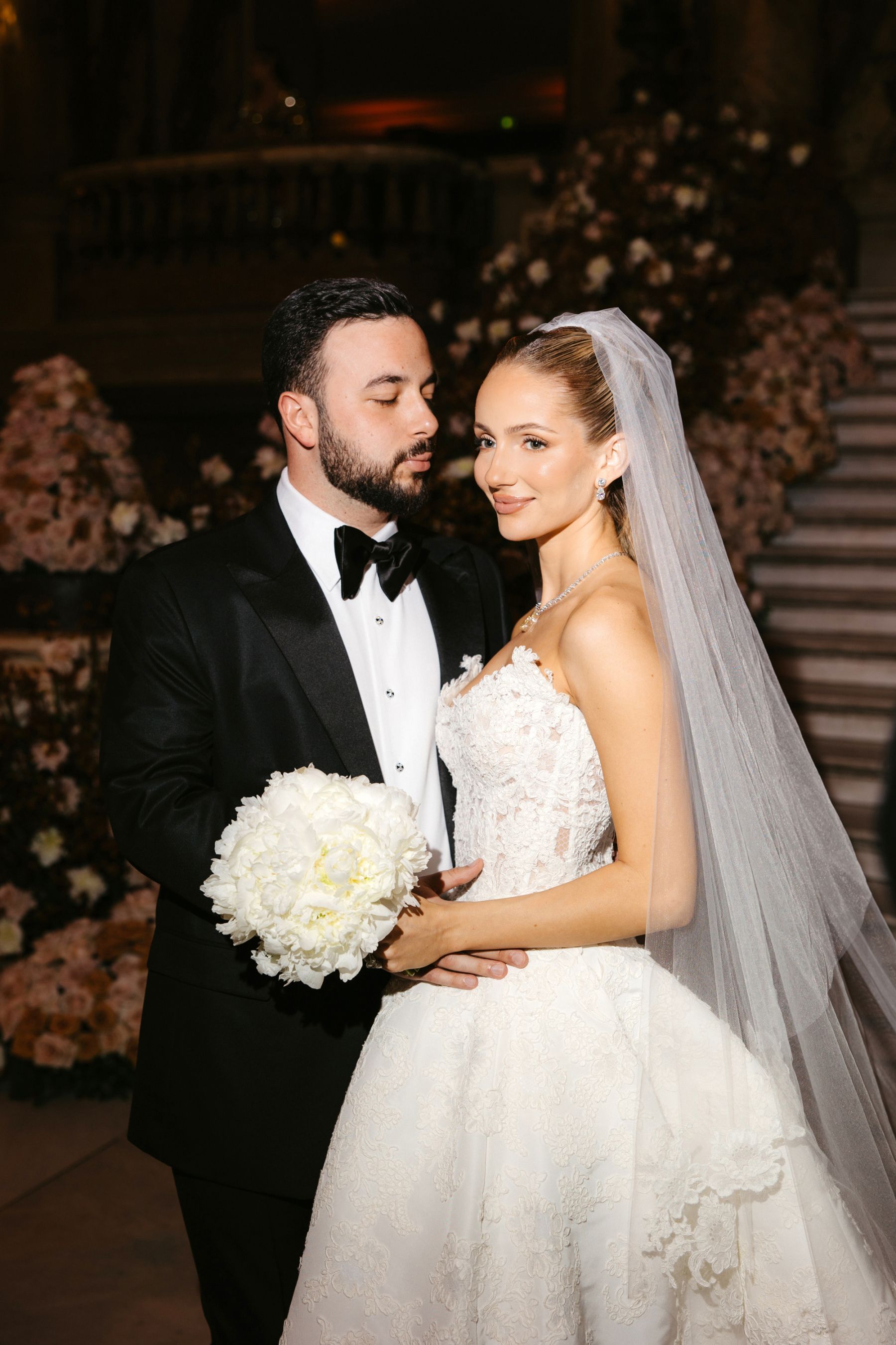 Love Takes Center Stage: Emilie and Ismail's Multimillion Wedding at Opéra Garnier photo