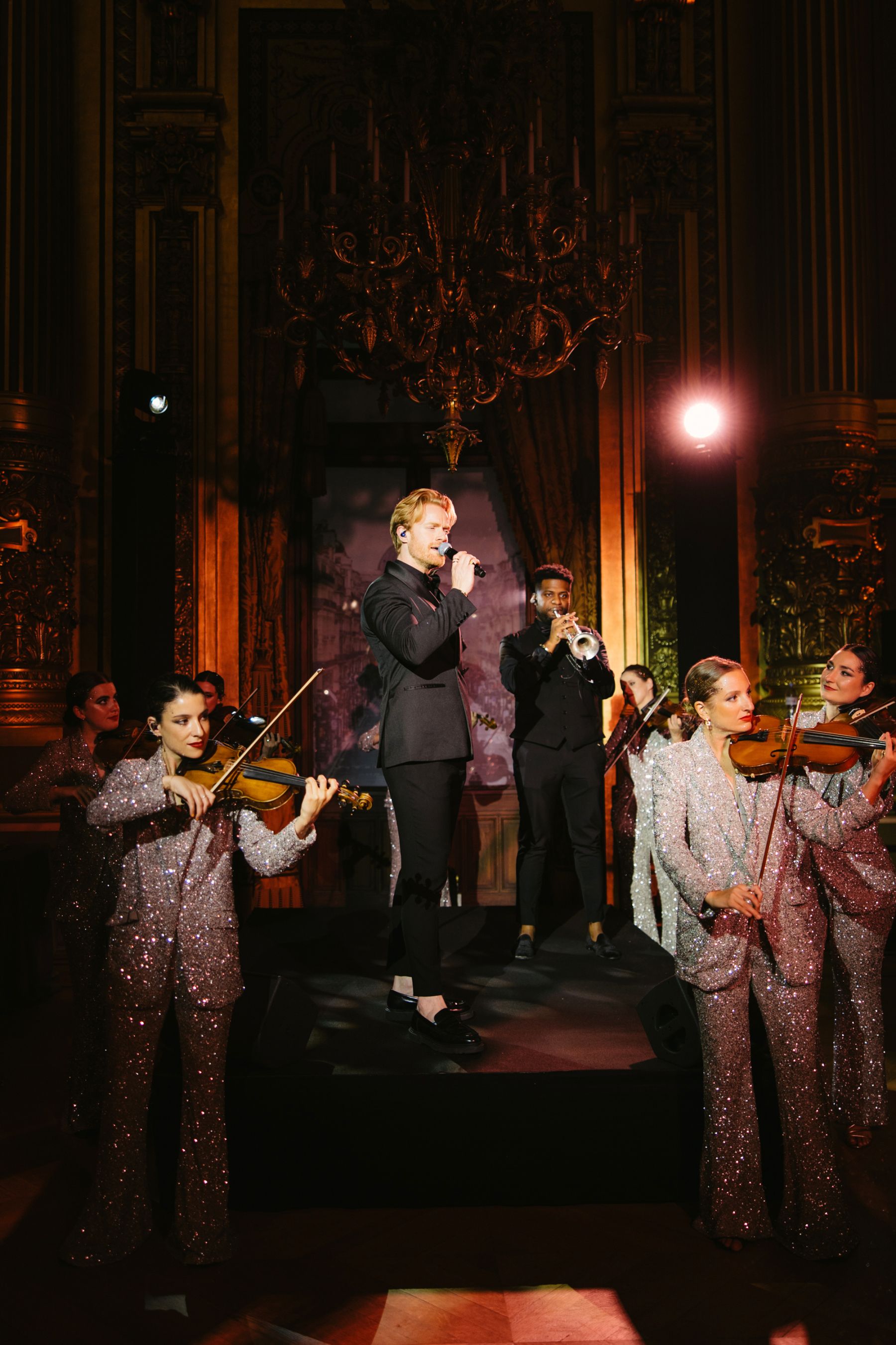 Love Takes Center Stage: Emilie and Ismail's Multimillion Wedding at Opéra Garnier photo