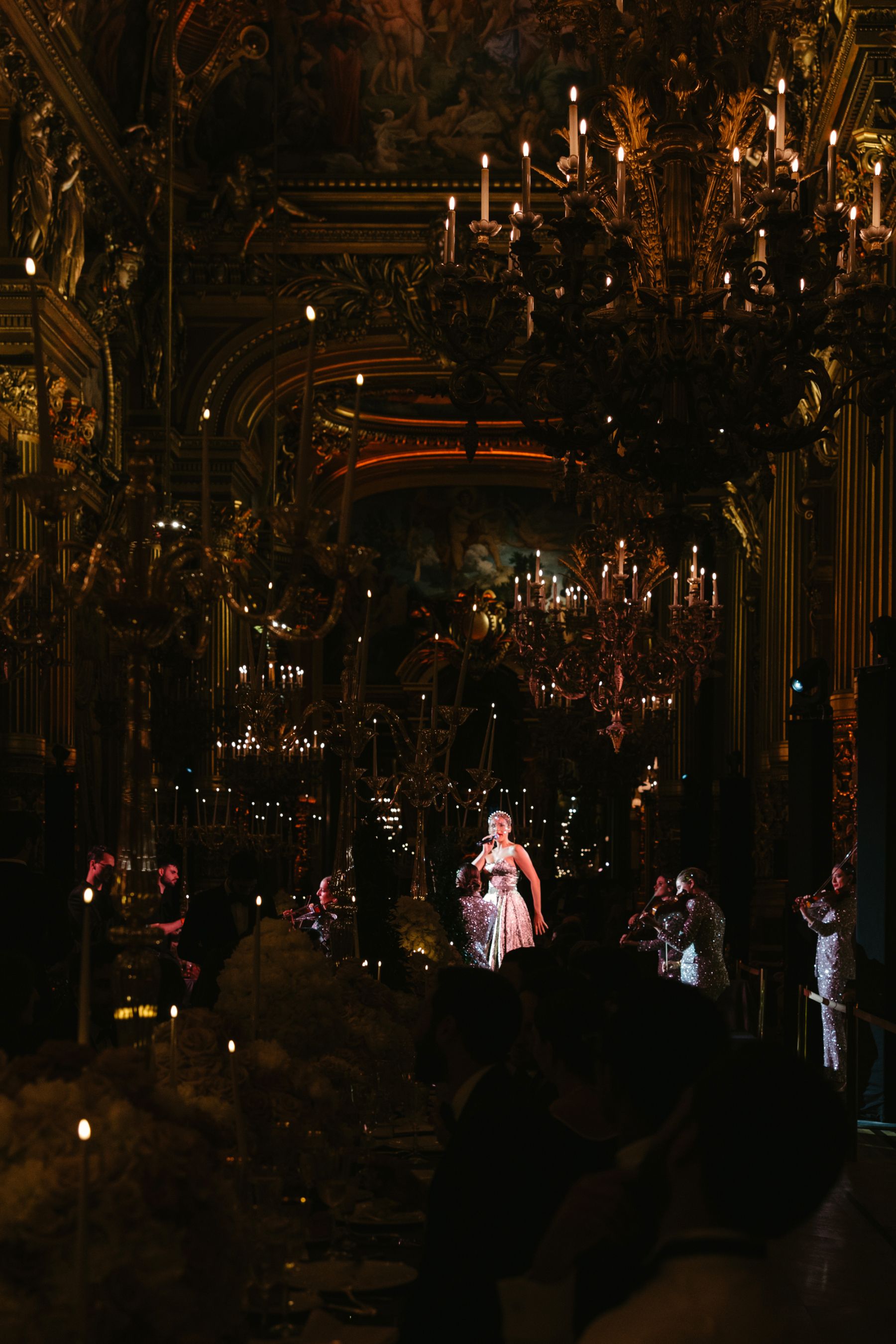 Love Takes Center Stage: Emilie and Ismail's Multimillion Wedding at Opéra Garnier photo