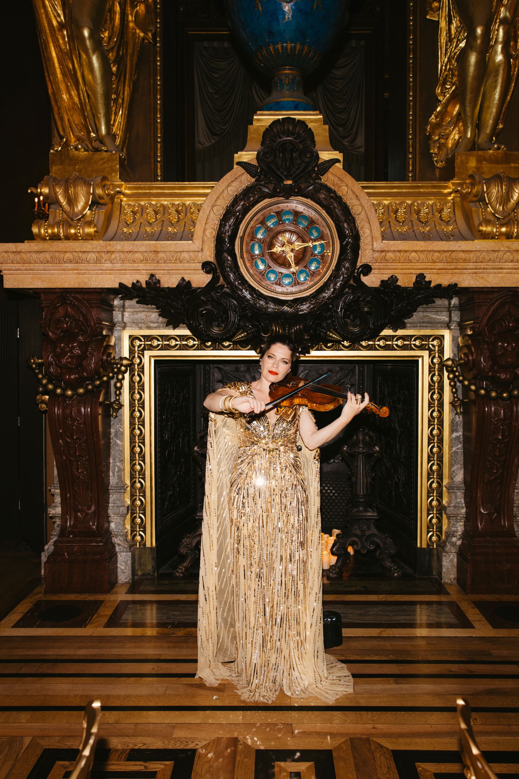Love Takes Center Stage: Emilie and Ismail's Multimillion Wedding at Opéra Garnier photo